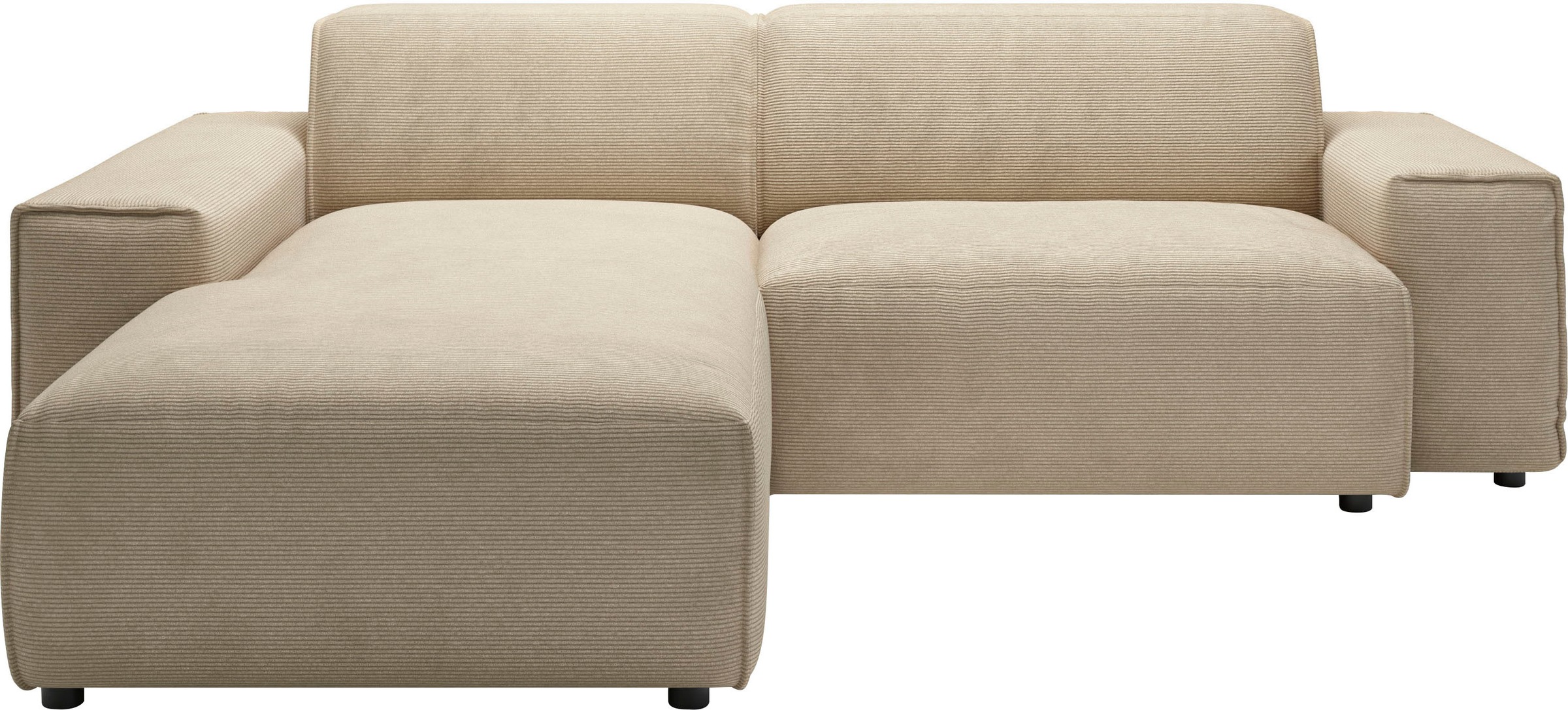 andas Ecksofa »Glimminge L-Form auch in Breitcord, Feincord + Easy care-Bezug,«, Breite 234, Zierkissen