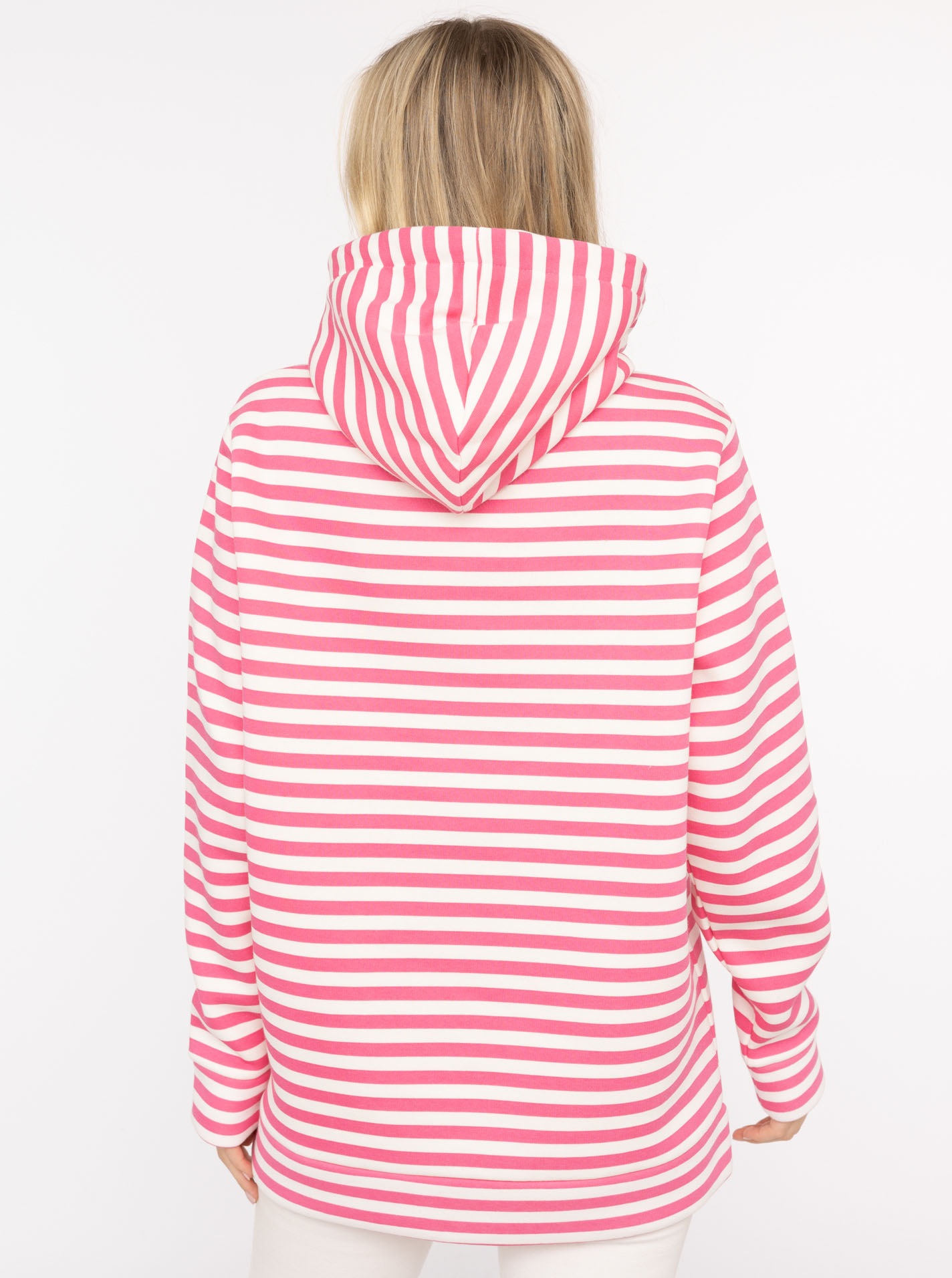 Zwillingsherz Kapuzensweatshirt ""Streifen Moin"", gestreift, große "MOIN"- günstig online kaufen