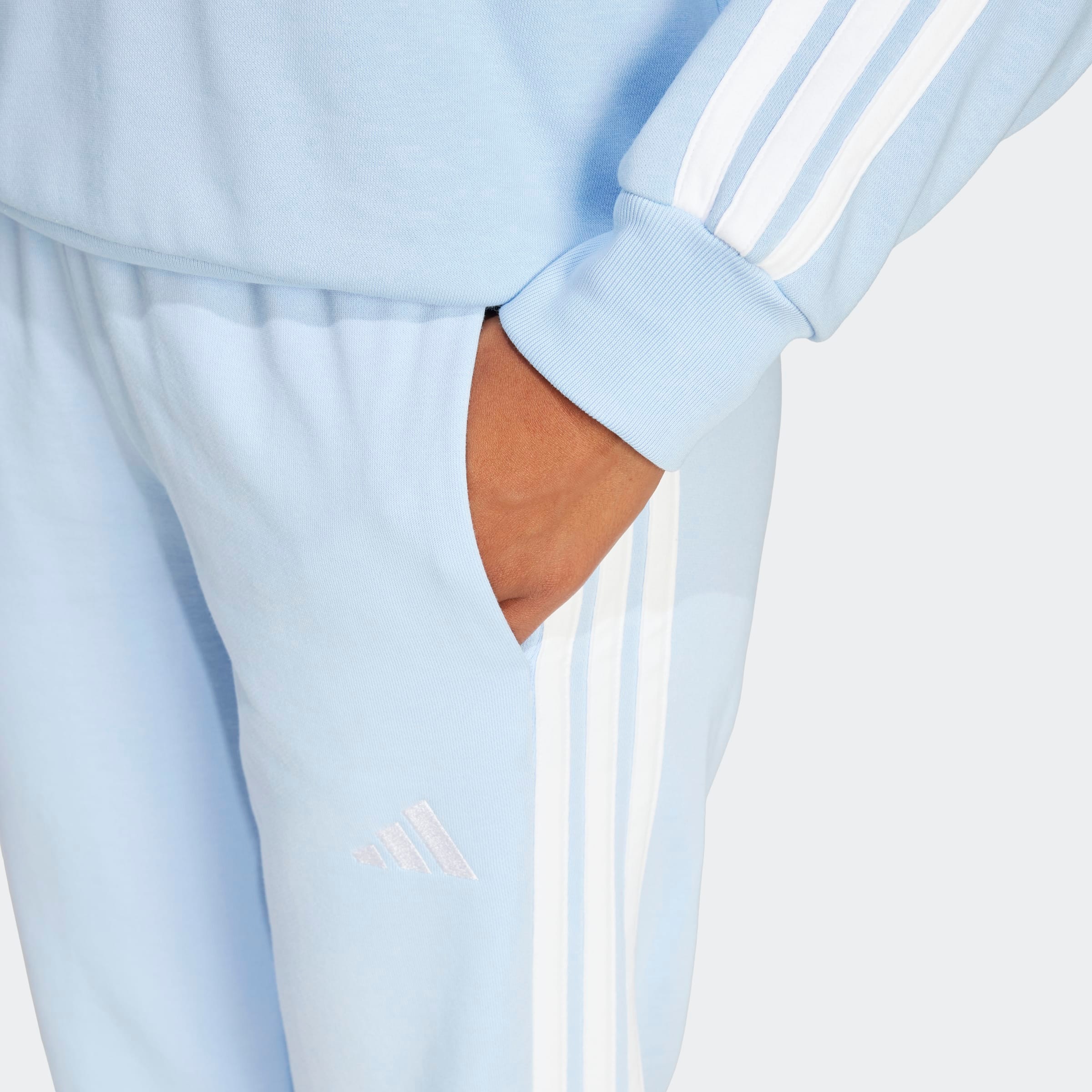 adidas Sportswear Sporthose »W 3S FT CF PT«, (1 tlg.), aus weichem French Terry Material