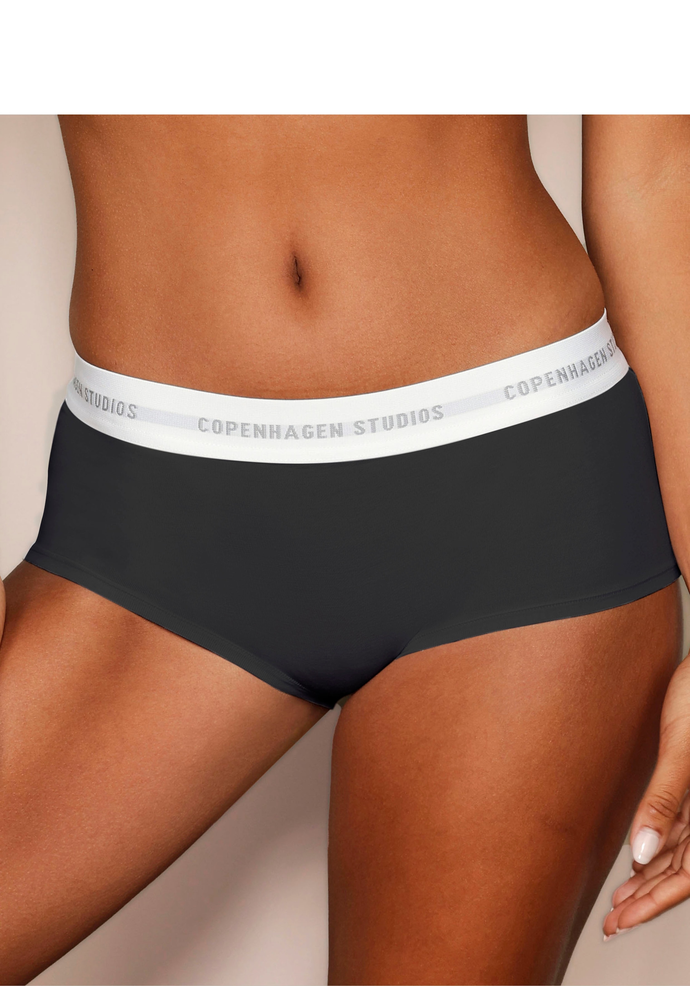 Copenhagen Studios Panty, mit weichem Logobund und aus elastischer Baumwoll-Modal-Qualität