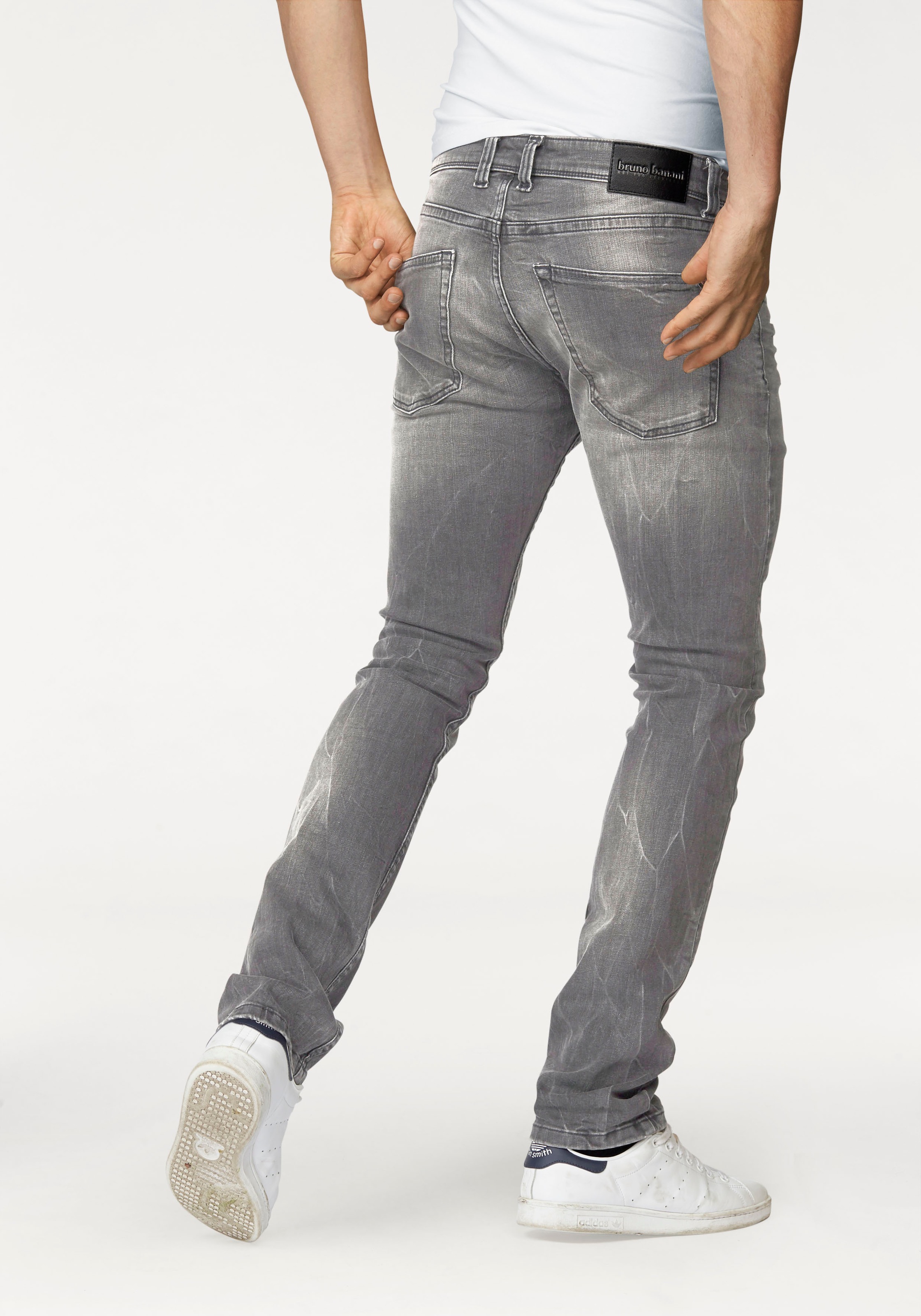 Bruno Banani "Jimmy (Stretch)" schmale Beinform, niedrige Leibhöhe, mit But günstig online kaufen