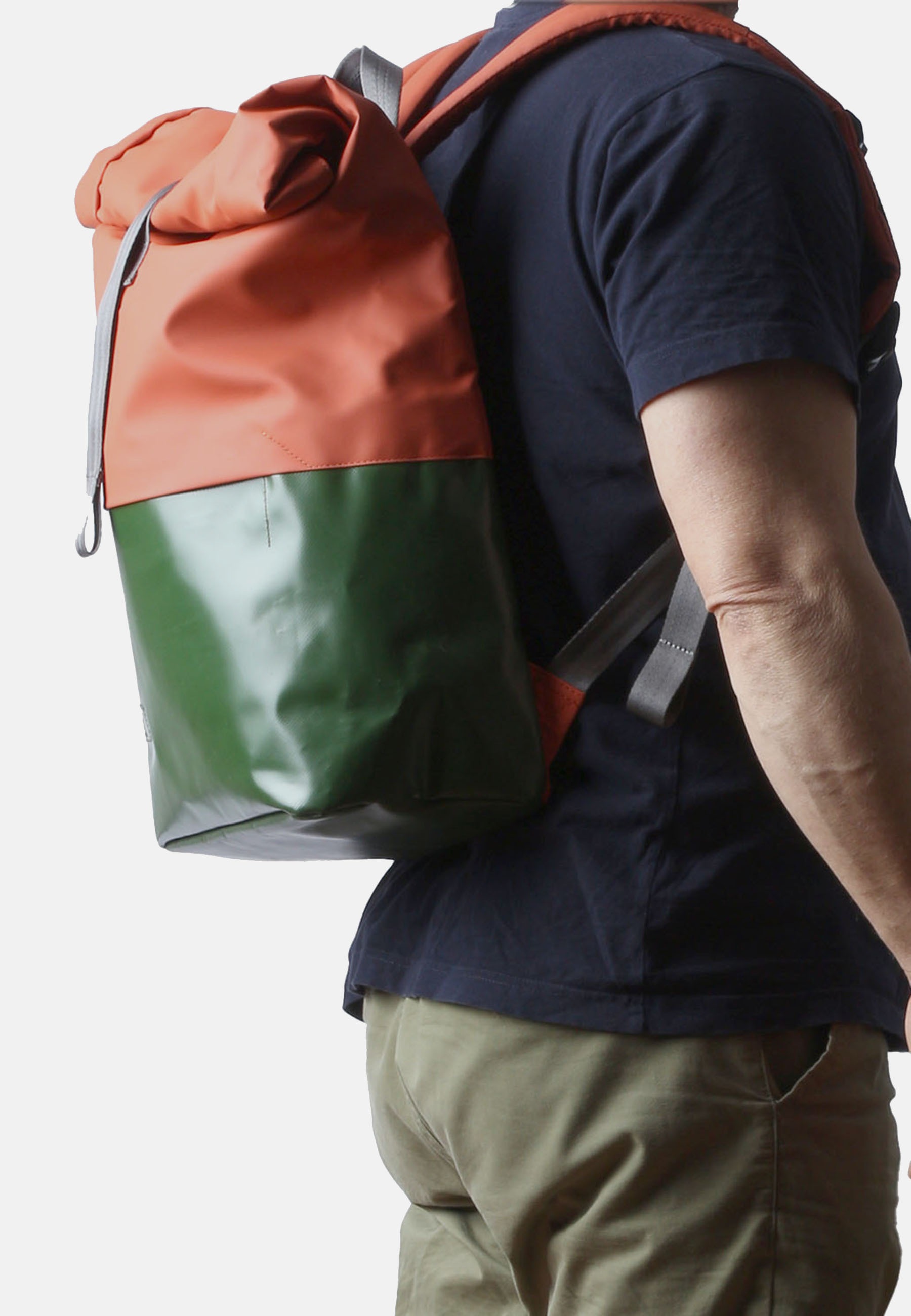 7clouds Laptoprucksack »Nomo 7.1«, GRS (global recycling standard) zertifiziertes Material