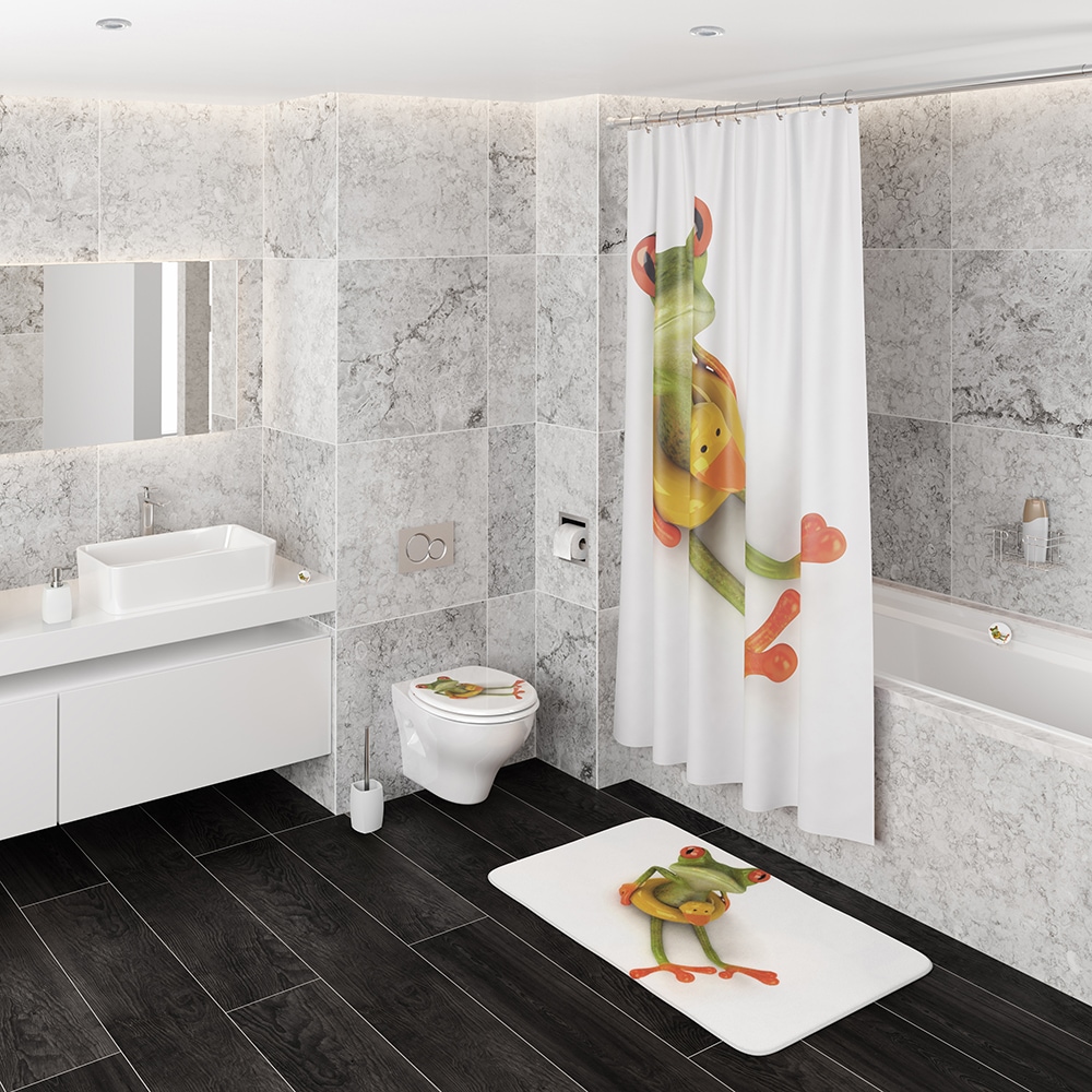 Sanilo WC-Sitz »Froggy mit Absenkautomatik & Quick Release« Premium Toilettendeckel, abnehmbar, leichte Montage von oben