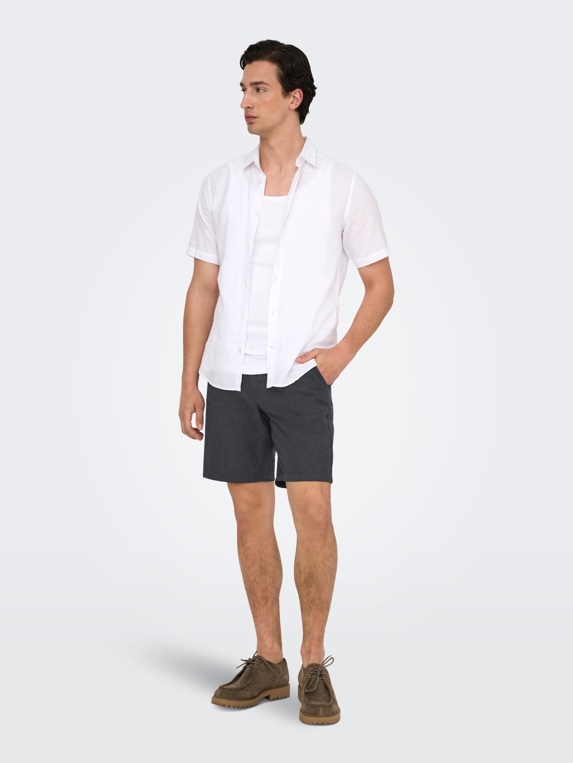 ONLY & SONS Chinoshorts »ONSMARK 0011 COTTON LINEN SHORTS NOOS«