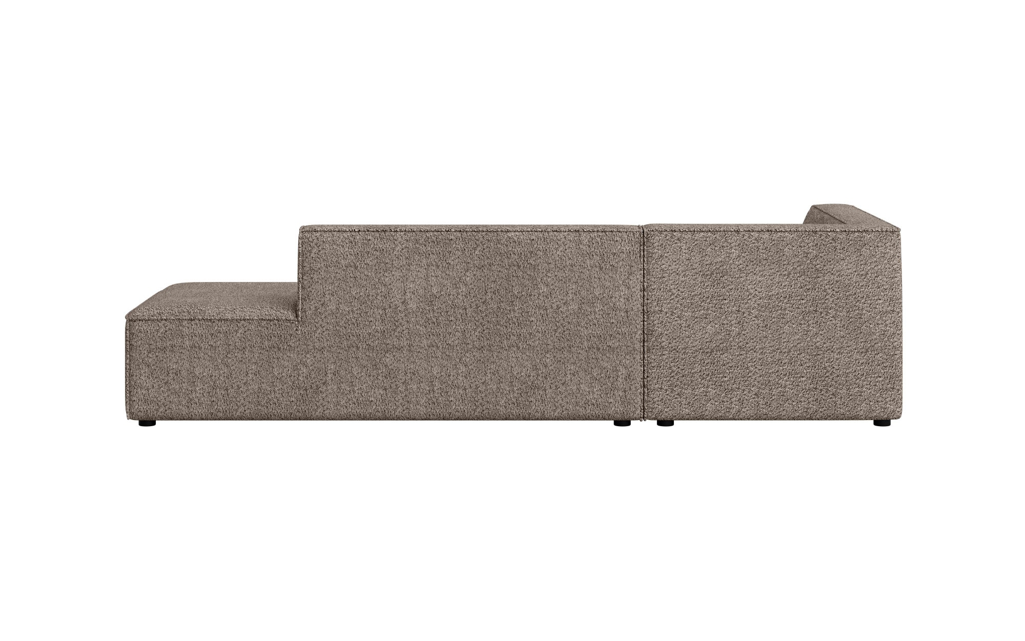INOSIGN Ecksofa »Ecksofa Cavan mit Ottomane links oder rechts bestellbar«, L-Form mit Wellenunterfederung, Maße B/T/H: 270/180/72 cm