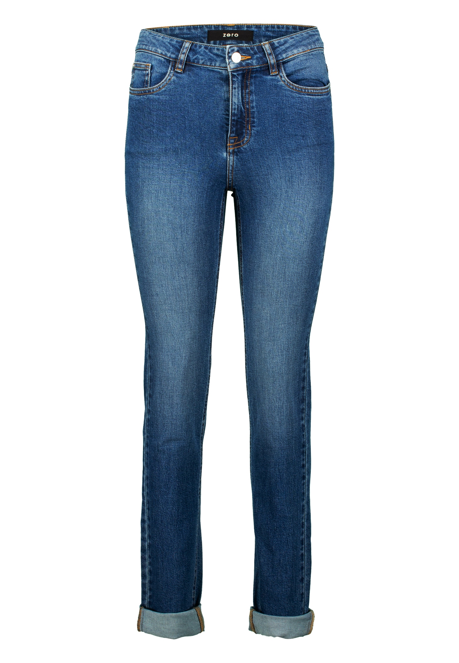 Zero Slim-fit-Jeans »Damen Straight Fit 32 Inch«