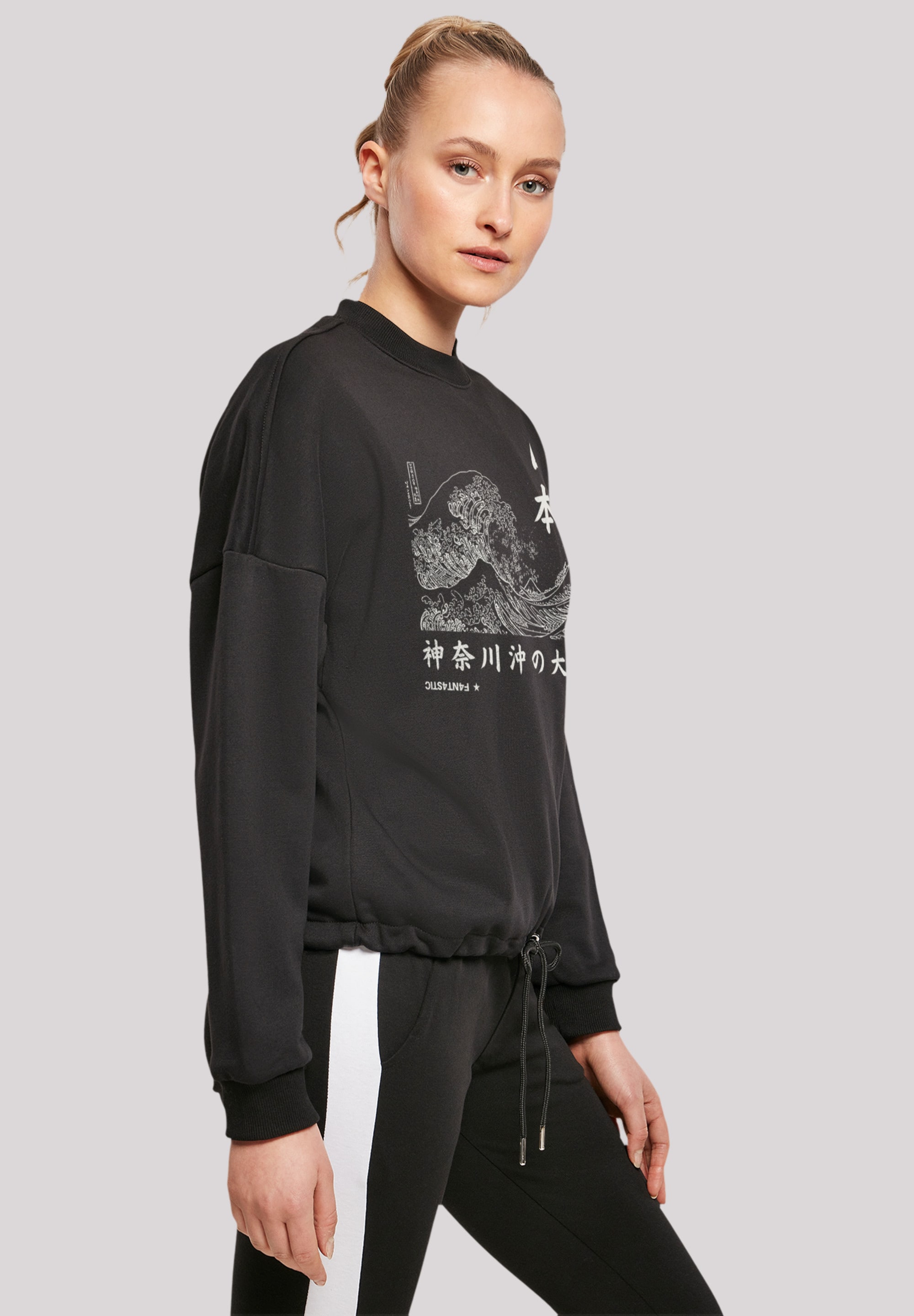 F4NT4STIC Sweatshirt »Kanagawa«, Print