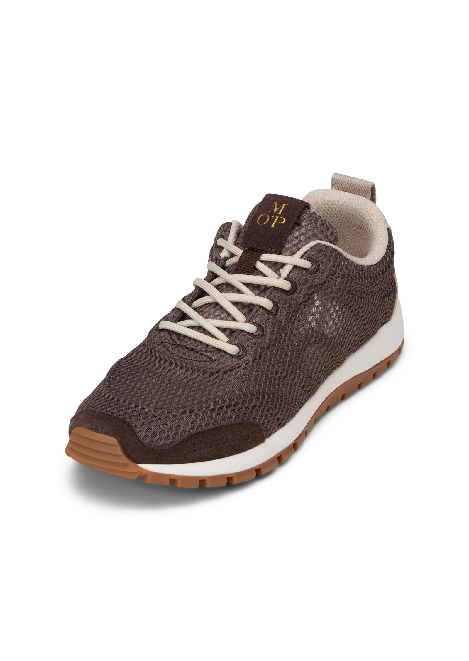 Marc OPolo Sneaker "aus edlem Rindleder und Mesh-Einsatz" günstig online kaufen