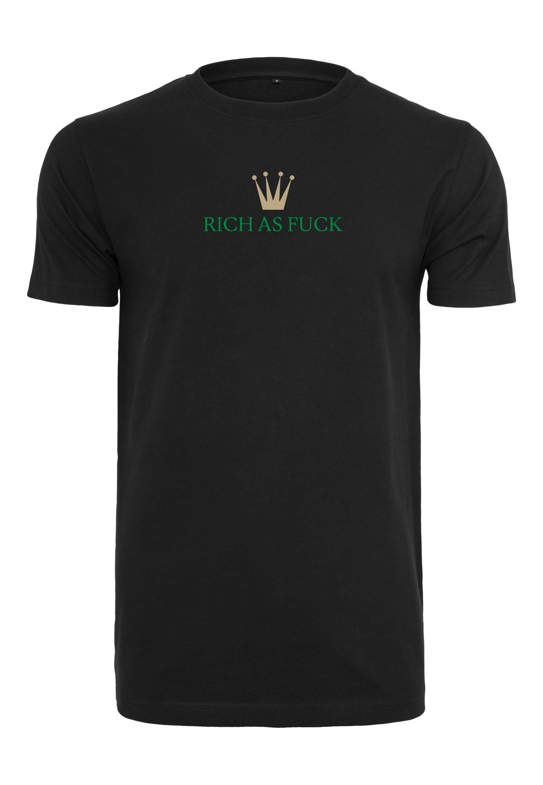 MisterTee T-Shirt "MisterTee Herren Rich As Fuck Tee" 1 Stk. tlg. günstig online kaufen