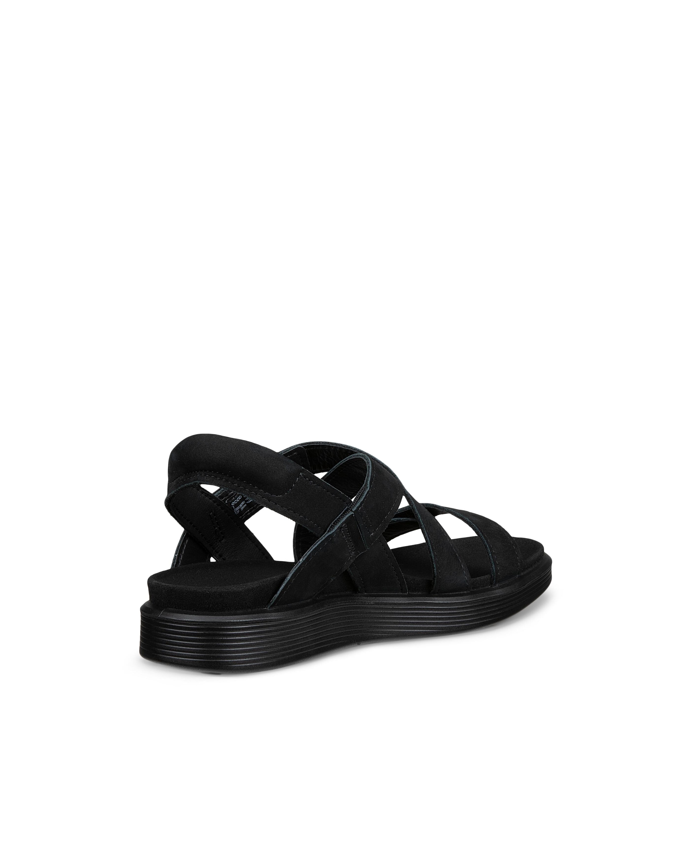 Ecco Sandale »SOFT SANDAL W CROSS STRAP«  Riemchensandale, Sommerschuh mit praktischem Klettverschluss
