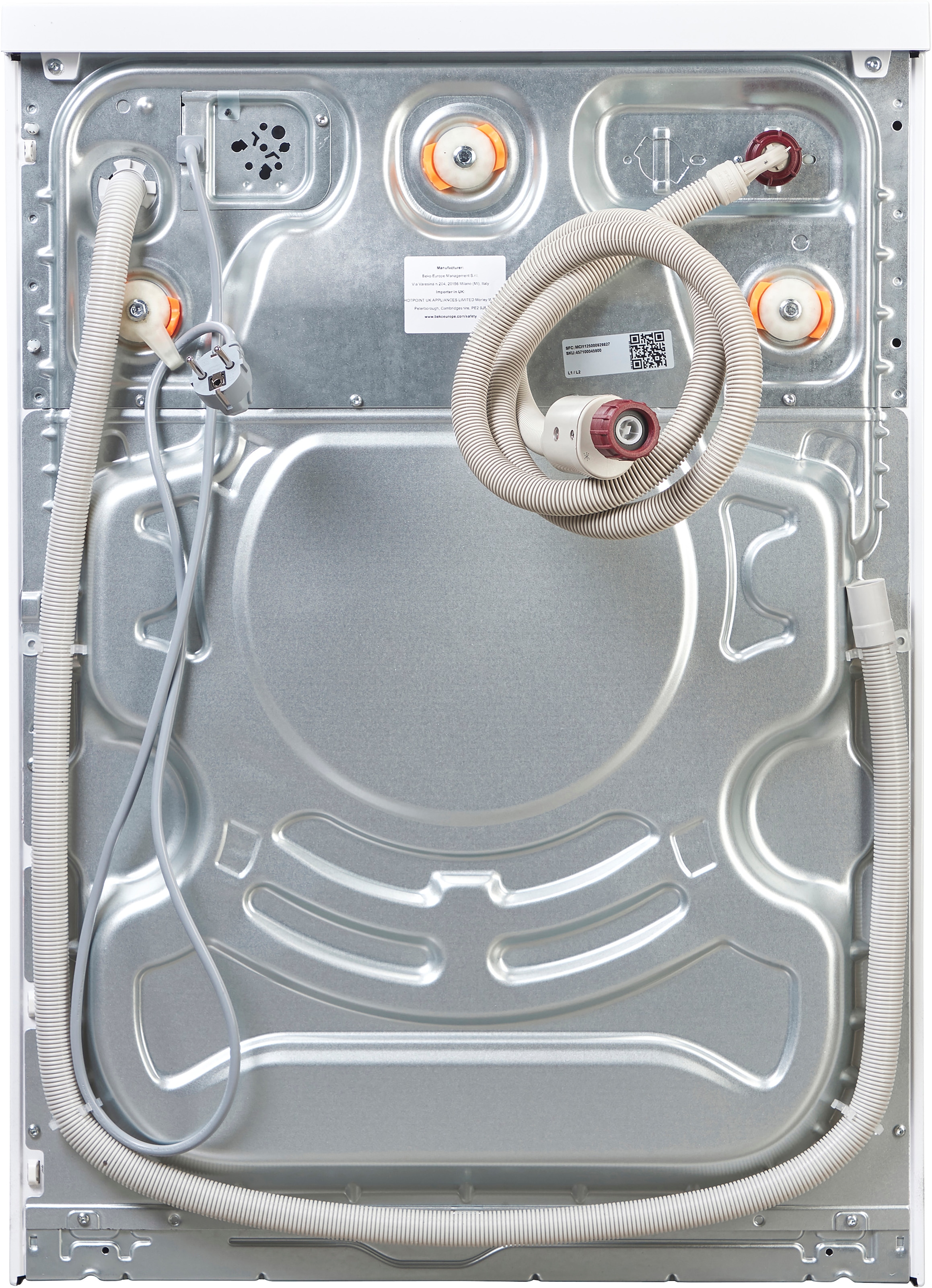 BAUKNECHT Waschmaschine »B WM 8A7 BS« 8 kg 1400 U/min Adaptive Wash – Intelligente Anpassung für perfekte Waschergebnisse