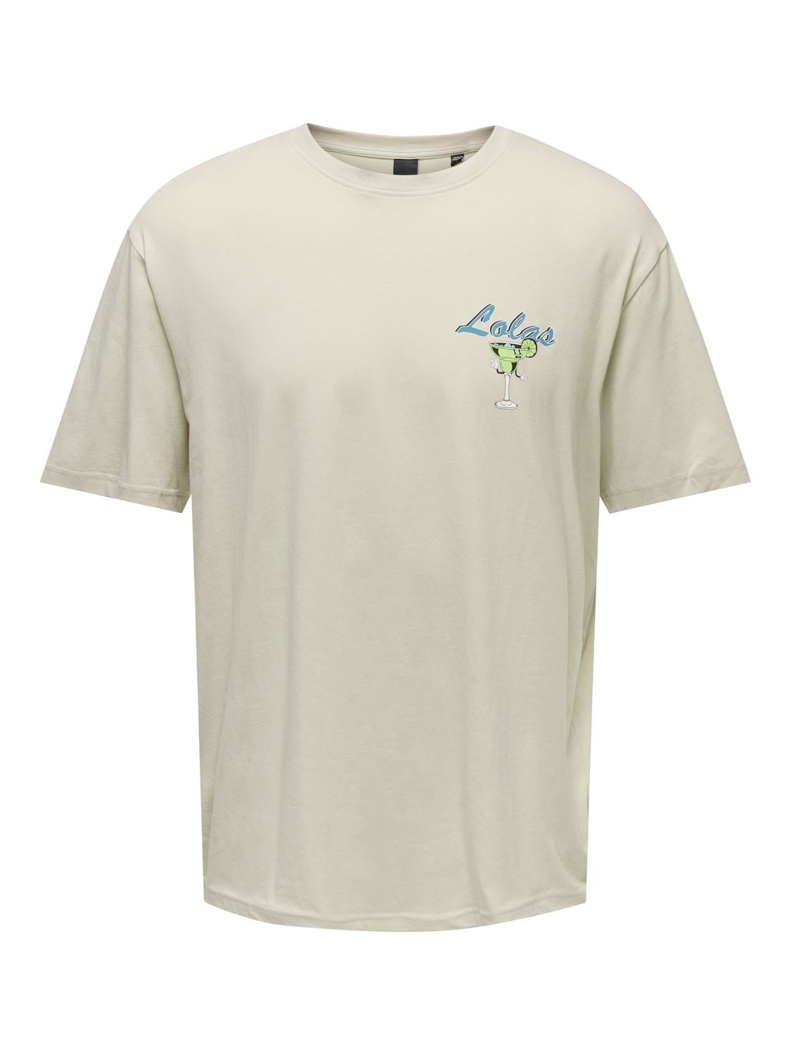 ONLY & SONS T-Shirt "ONSKEANE RLX SS PRINT TEE NOOS" günstig online kaufen