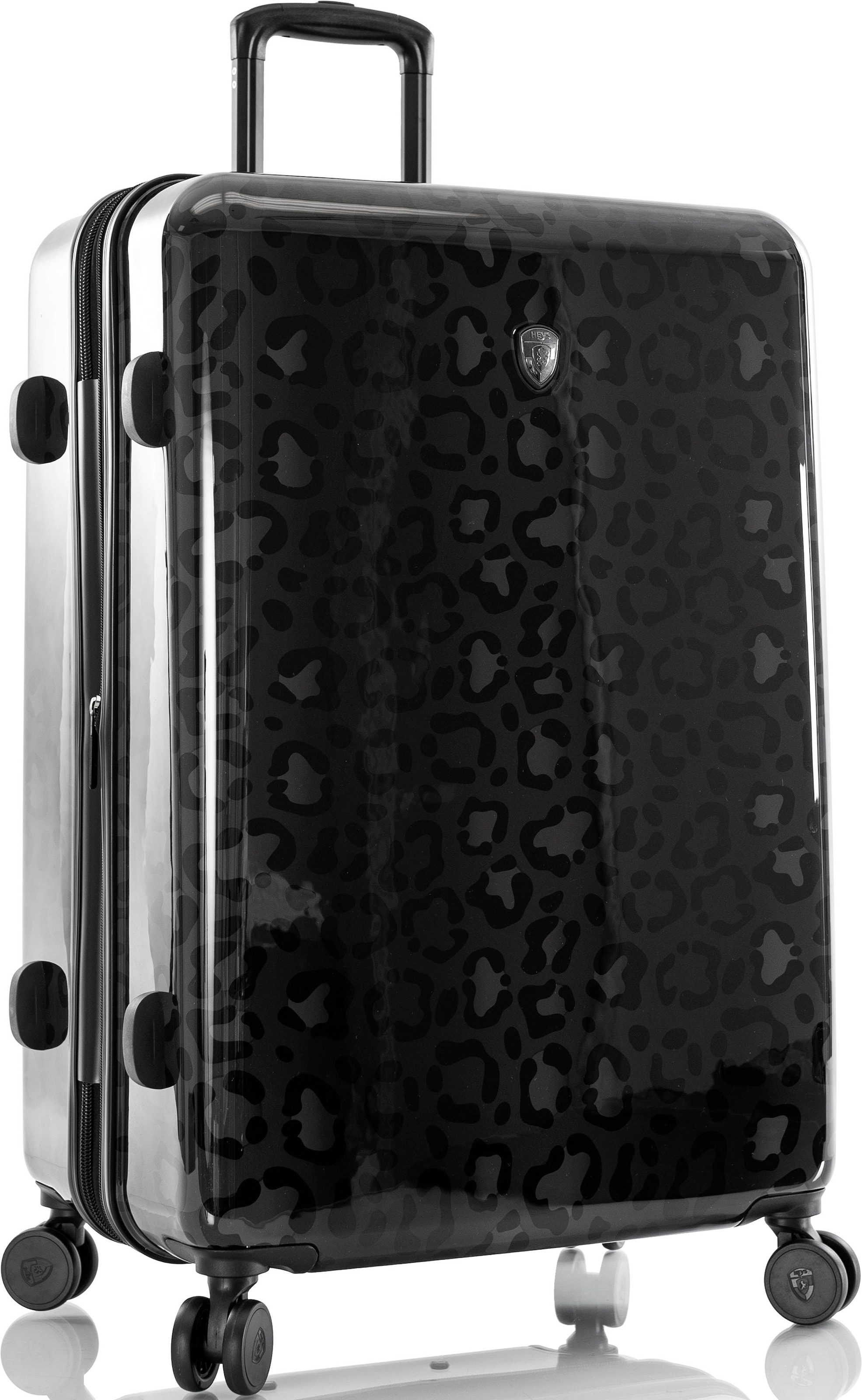 Heys Hartschalen-Trolley »Leopard, 76 cm«, 4 Rollen, Heys x Joachim Llambi Reisegepäck TSA Schloss Volumenerweiterung