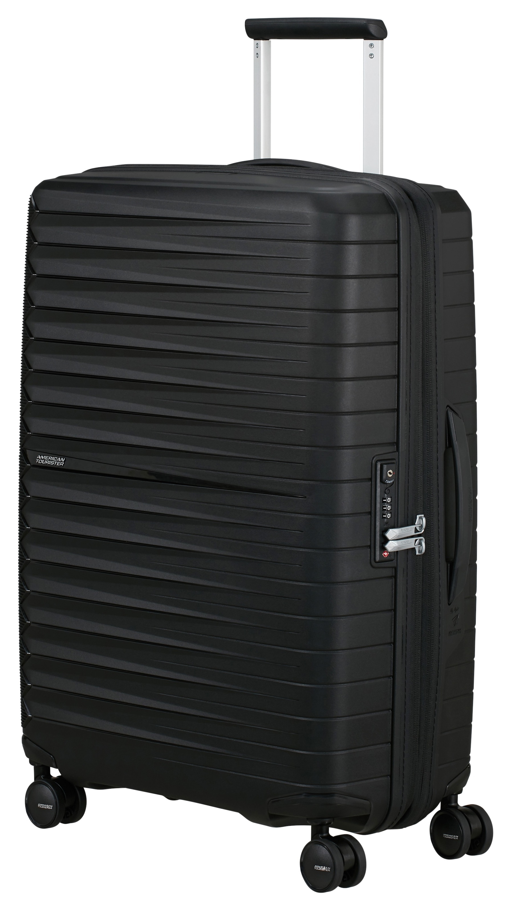 American Tourister® Hartschalen-Trolley »FASTFORWARD, verschiedene Größen und Farben«, 4 Rollen, Hartschalen-Koffer personalisierbar TSA-Schloss Volumenerweiterung