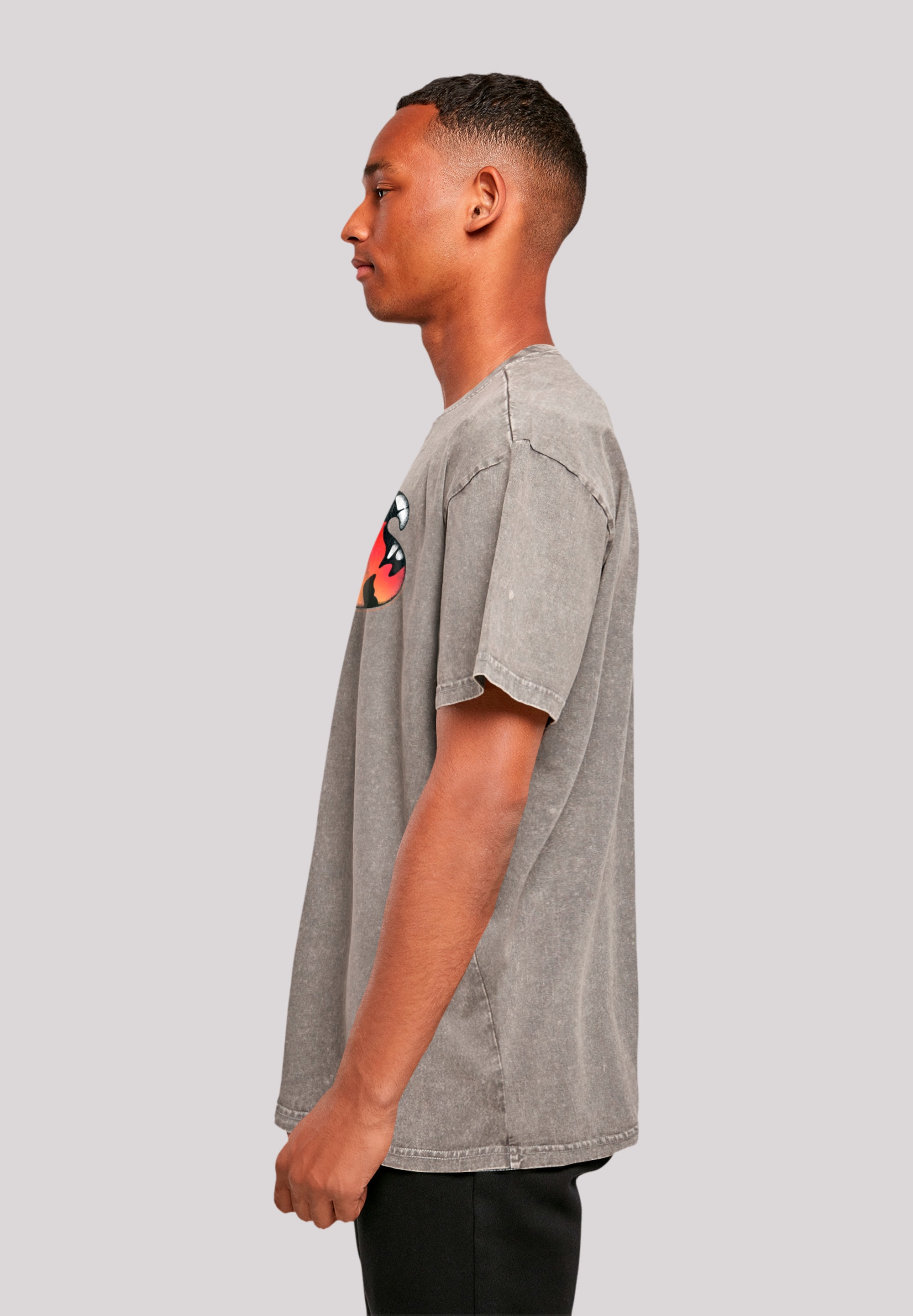 F4NT4STIC T-Shirt »YES Ra Logo«, Premium Qualität