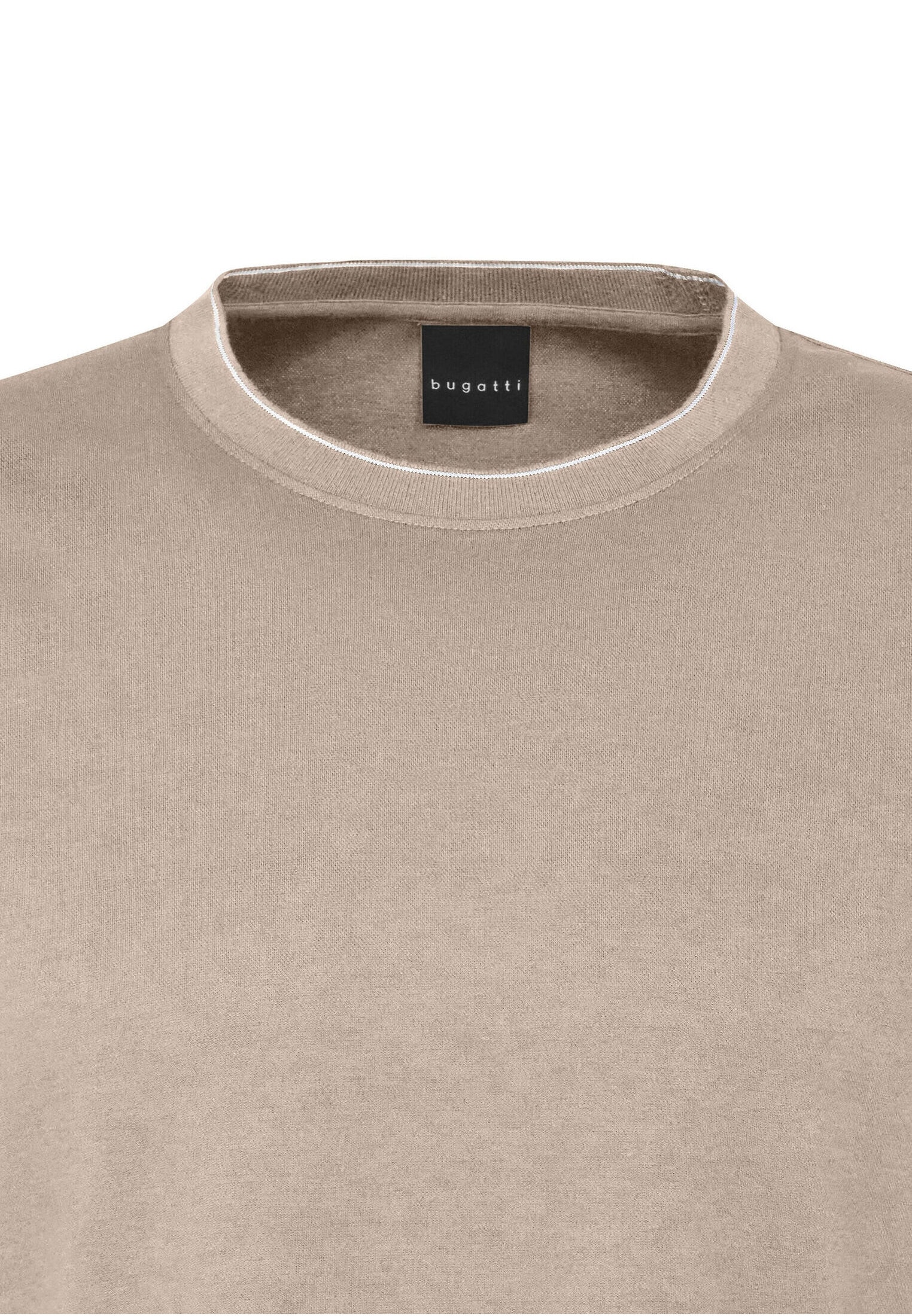 bugatti T-Shirt, aus Baumwoll-Mischung