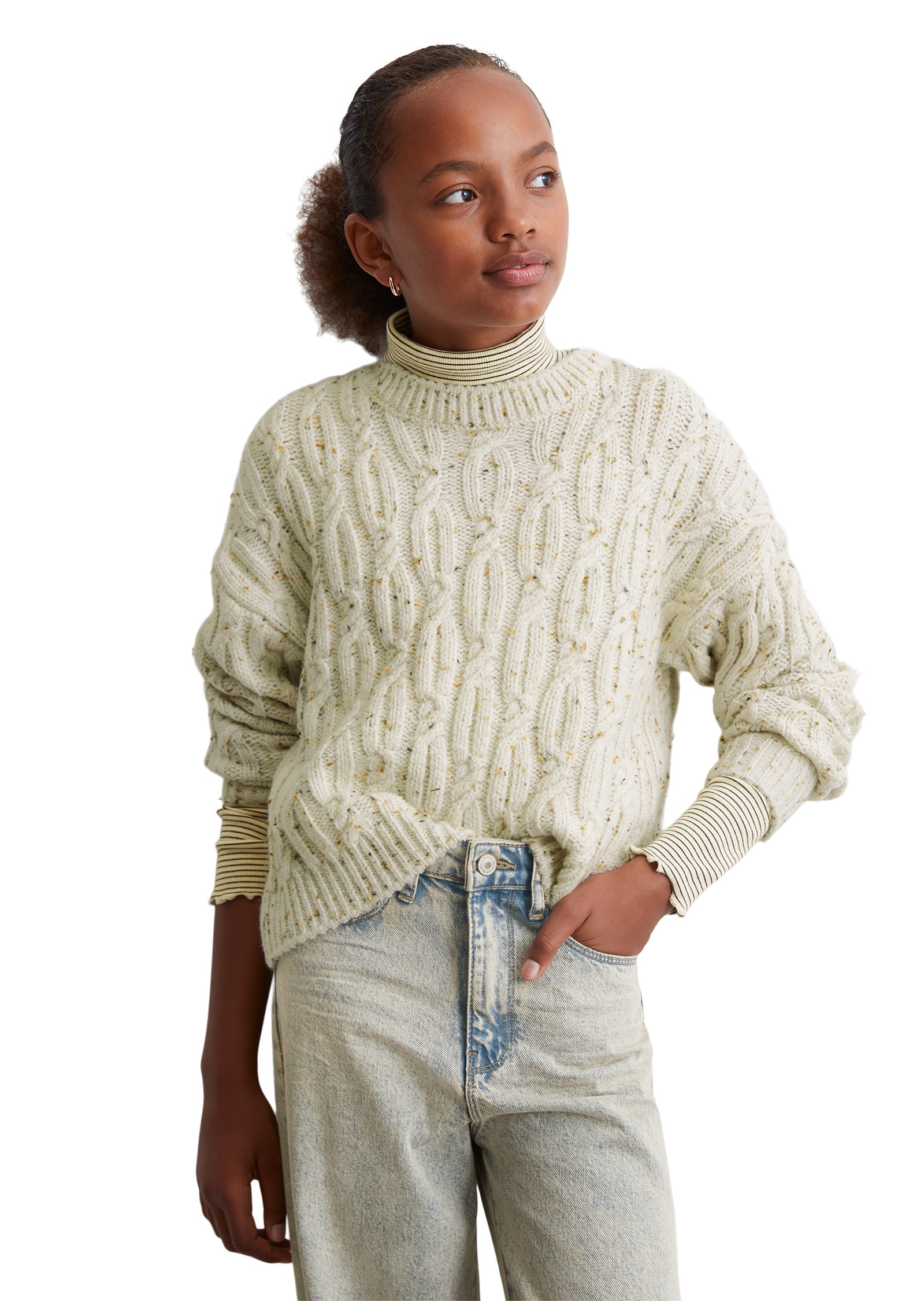 Marc O'Polo Strickpullover »aus weichem Material-Mix«