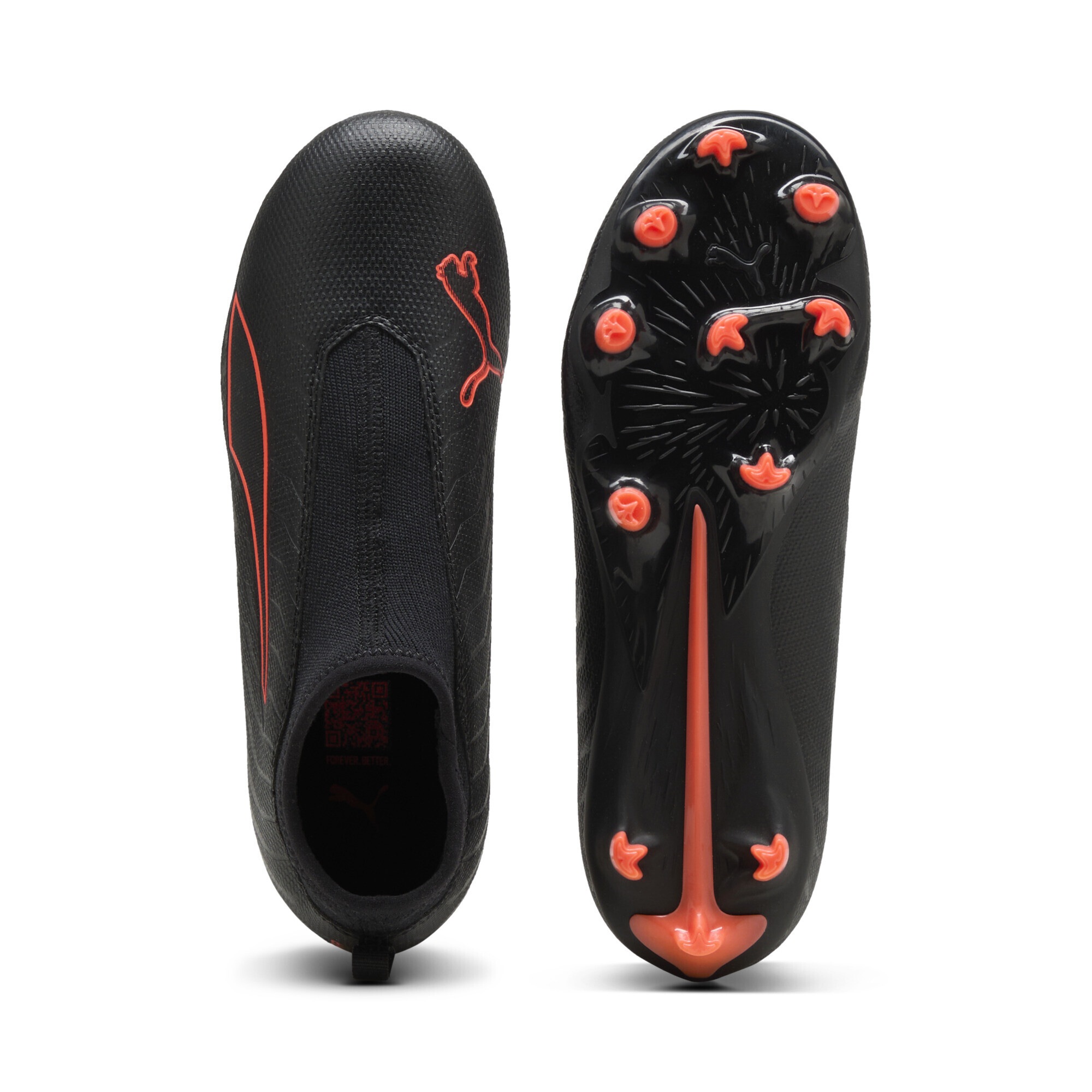 PUMA Fußballschuh »ULTRA 6 MATCH+ FG/AG Fußballschuhe ohne Schnürung Jugendliche«