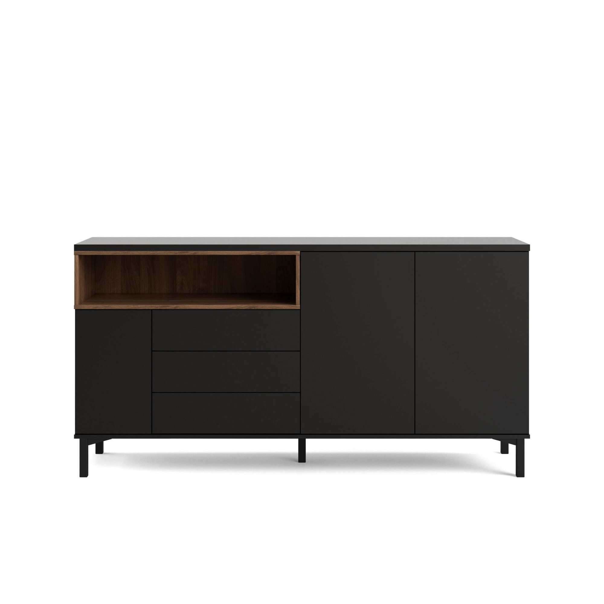 INOSIGN Sideboard »Roommers, Anrichte, Kommode, Stauraum«, Kommode, Breite 176 cm, Höhe 90 cm, 1 offenes Fach mit Rahmen-Optik