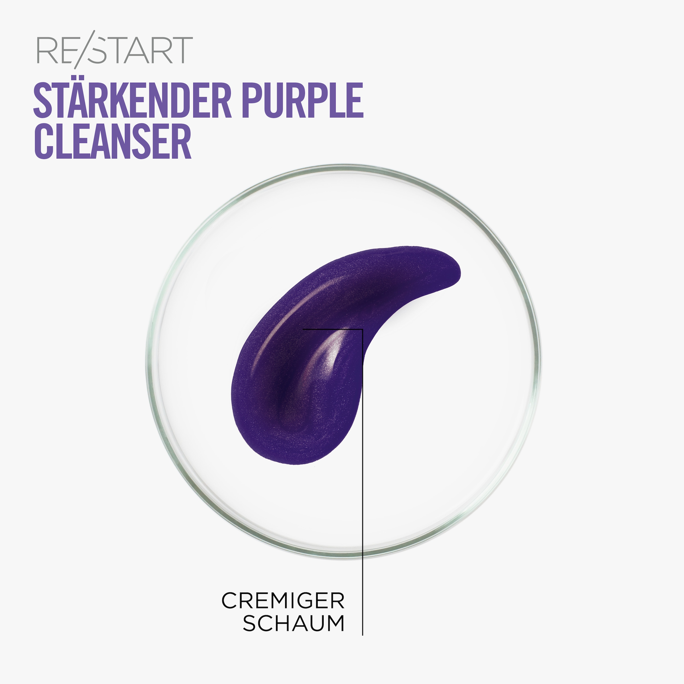 REVLON PROFESSIONAL Haarshampoo »RE/START COLOR STRENGTHENING PURPLE CLEANSER« Neutralisiert Gelbtöne, regeneriert das Haar und reduziert Haarbruch.