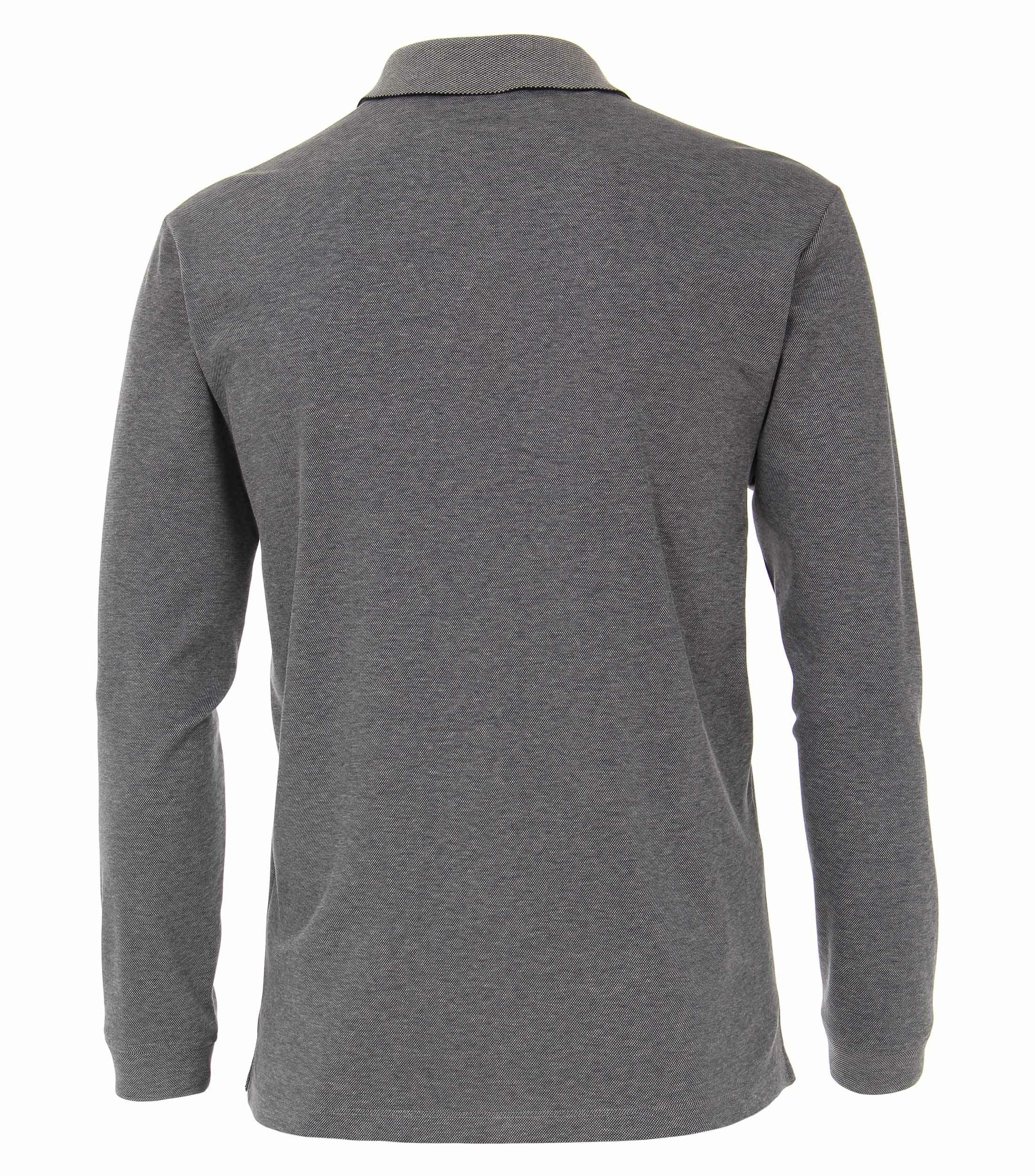 CASAMODA Langarm-Poloshirt "CASAMODA Polo-Shirt Langarm gestreift" günstig online kaufen