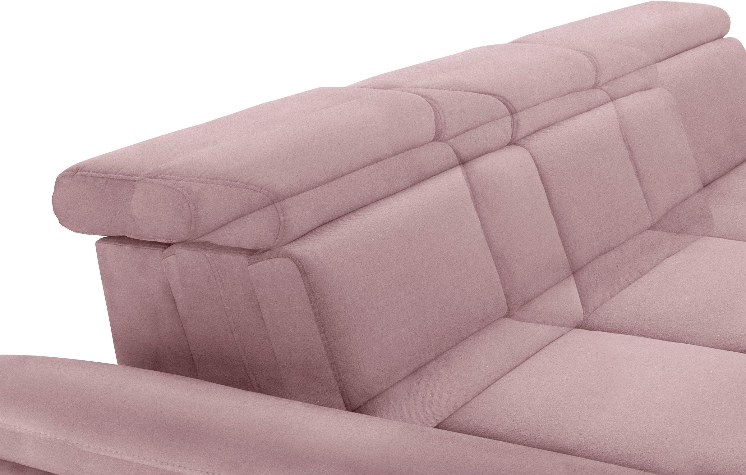 sit&more Ecksofa »Scorpio L-Form«, inklusive Sitztiefenverstellung, wahlweise mit Kopfverstellung