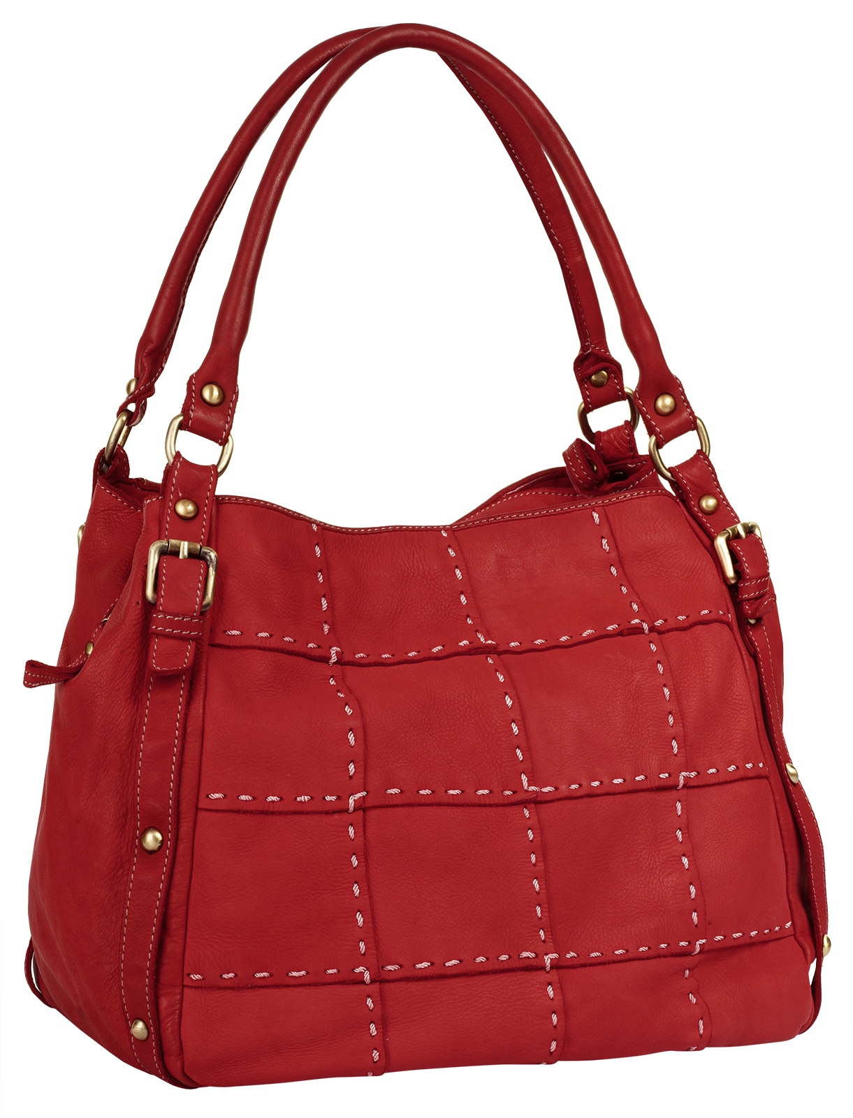 Samantha Look Shopper, echt Leder, Made in Italy