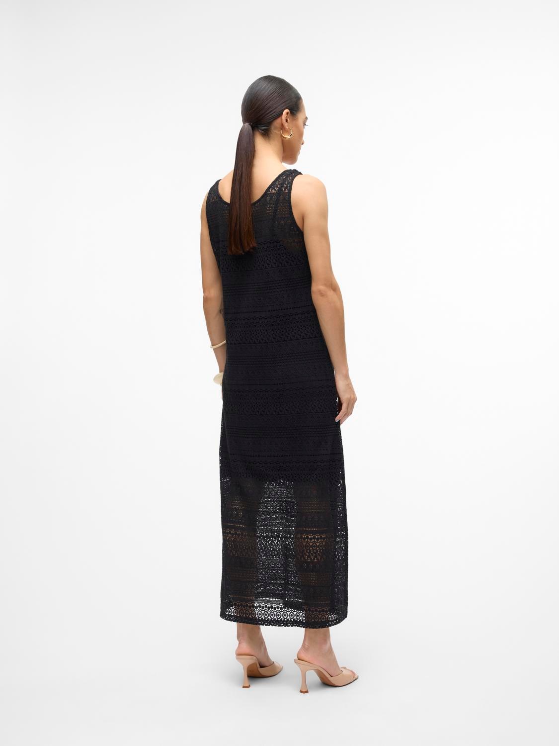 Vero Moda Spitzenkleid "VMHONEY LACE SL 7/8 DRESS WVN", Sommerkleid günstig online kaufen
