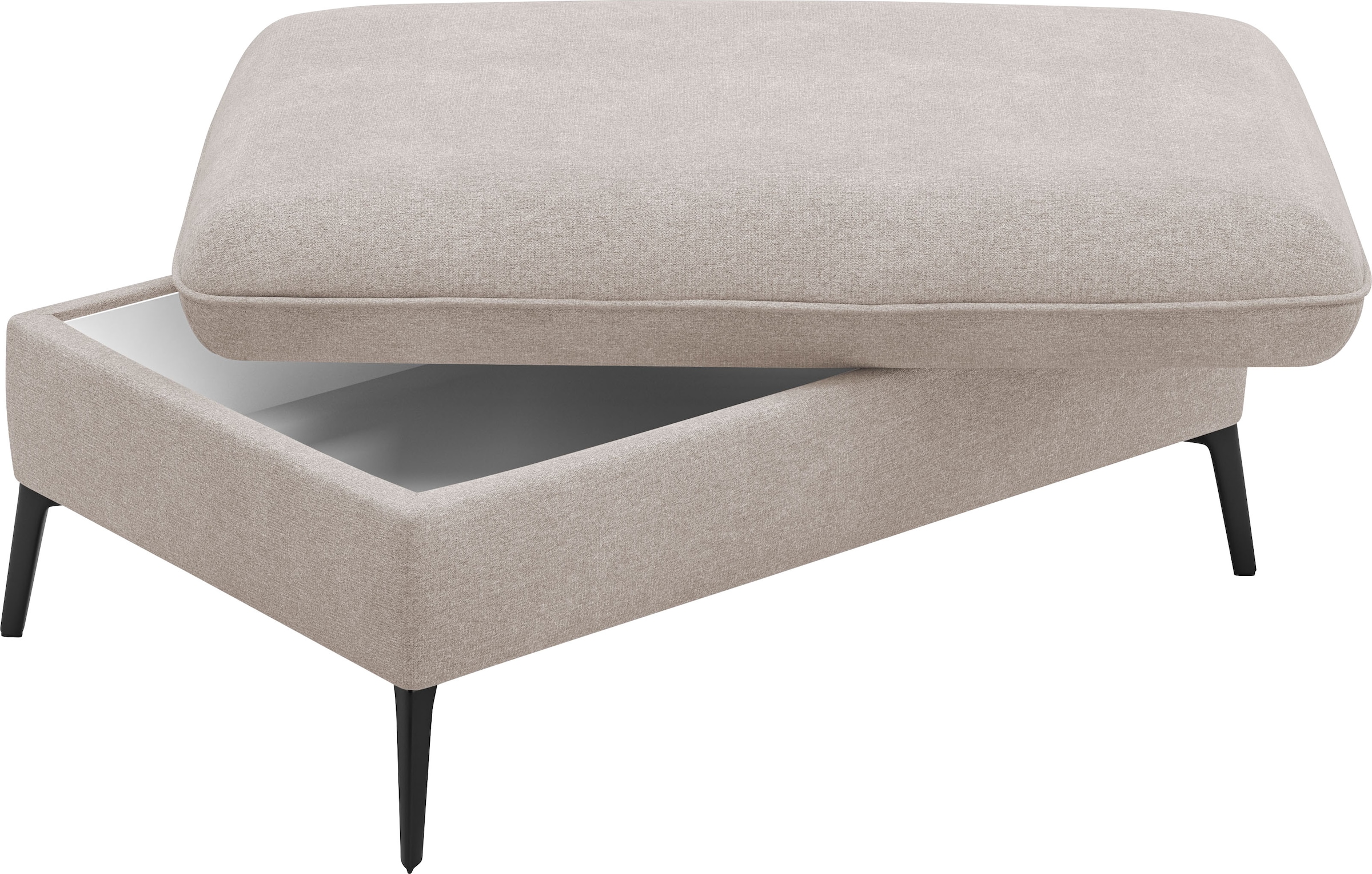 sit&more Polsterhocker »Emely«, mit praktischen Stauraum