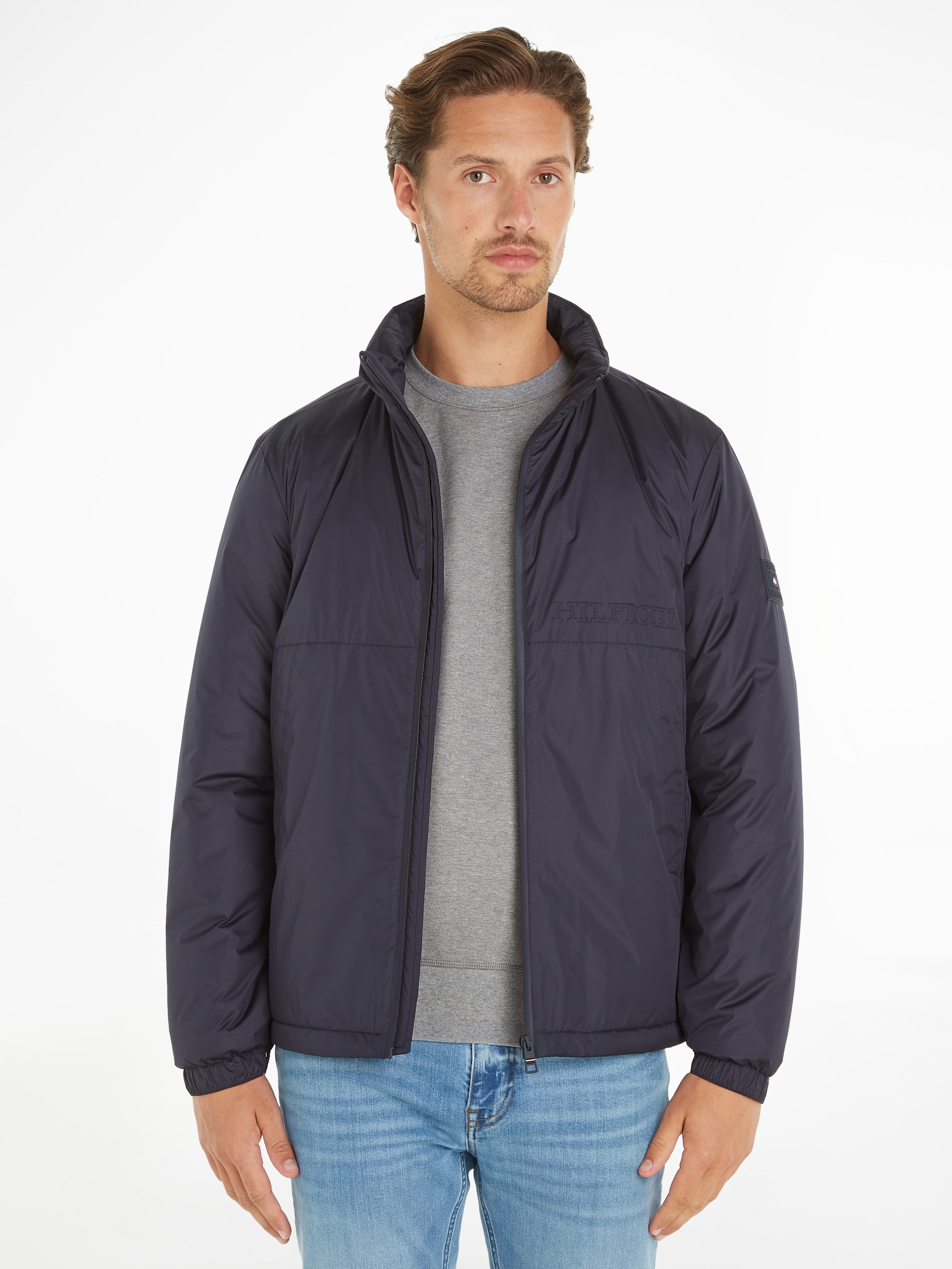 Tommy Hilfiger Kurzjacke "PORTLAND STAND COLLAR JACKET" günstig online kaufen