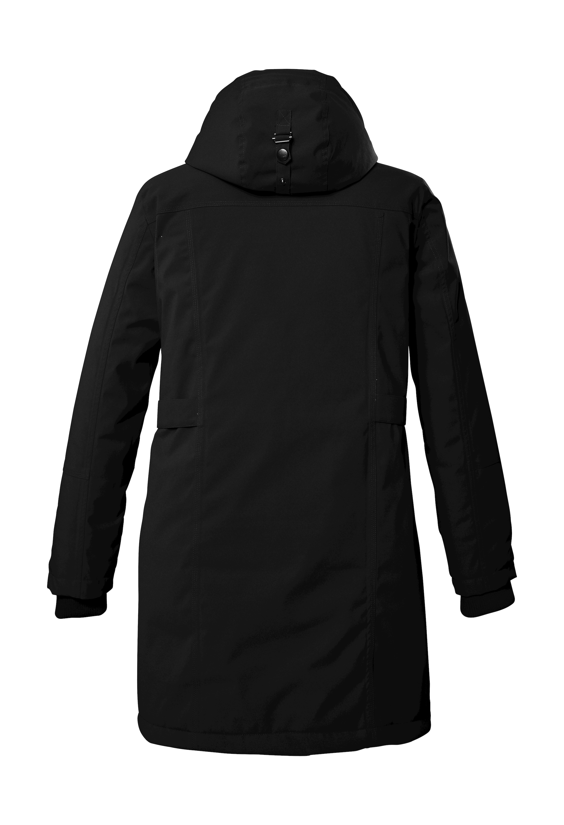STOY Parka »STW 11 WMN PRK«, Wasserdichter, atmungsaktiver Damenparka mit abnehmbarer Kapuze