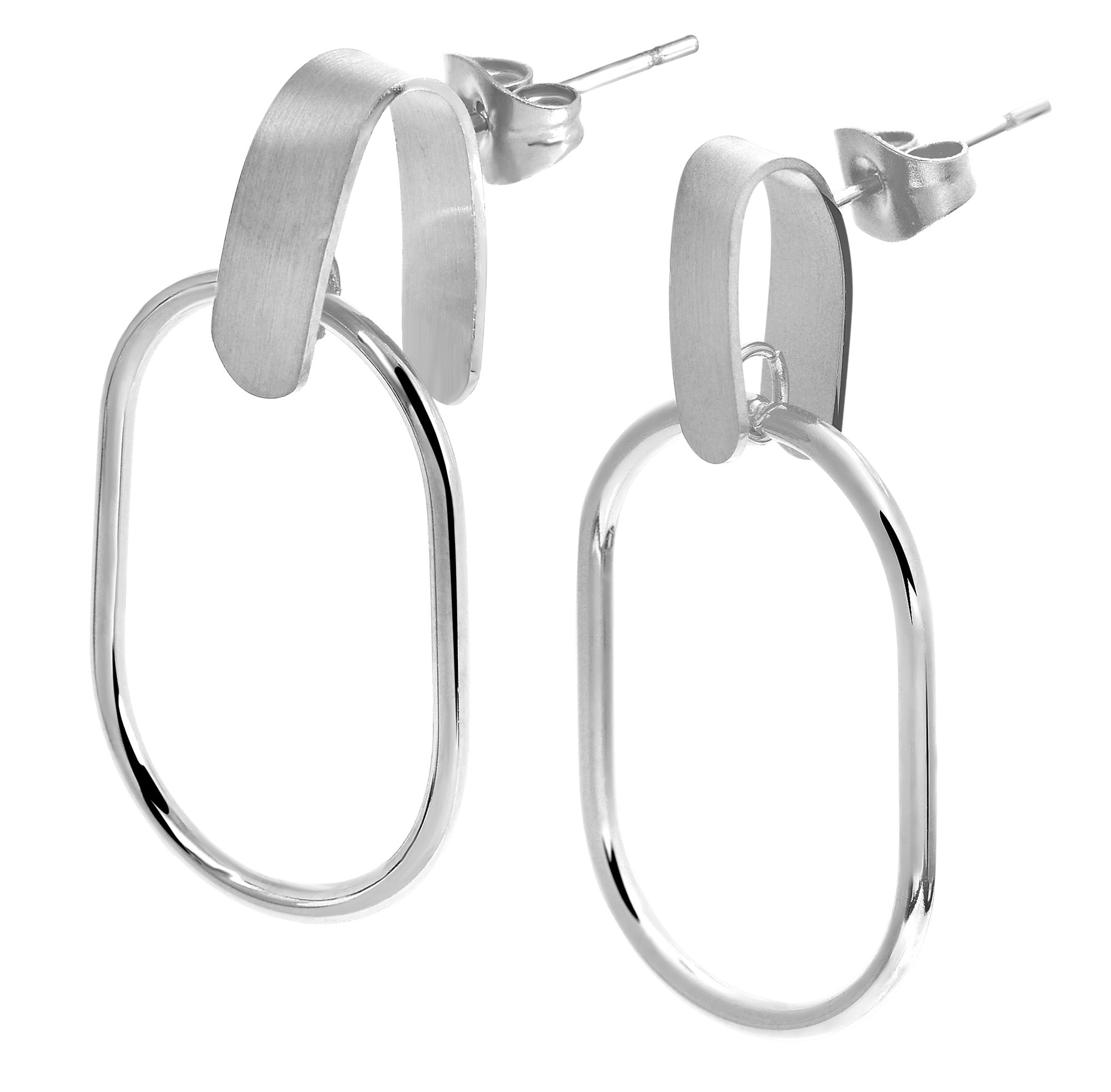 Adelia´s Paar Ohrhänger »Damen Ohrringe – Ohrstecker aus Edelstahl« Eine schöne Geschenkidee für jeden Anlass