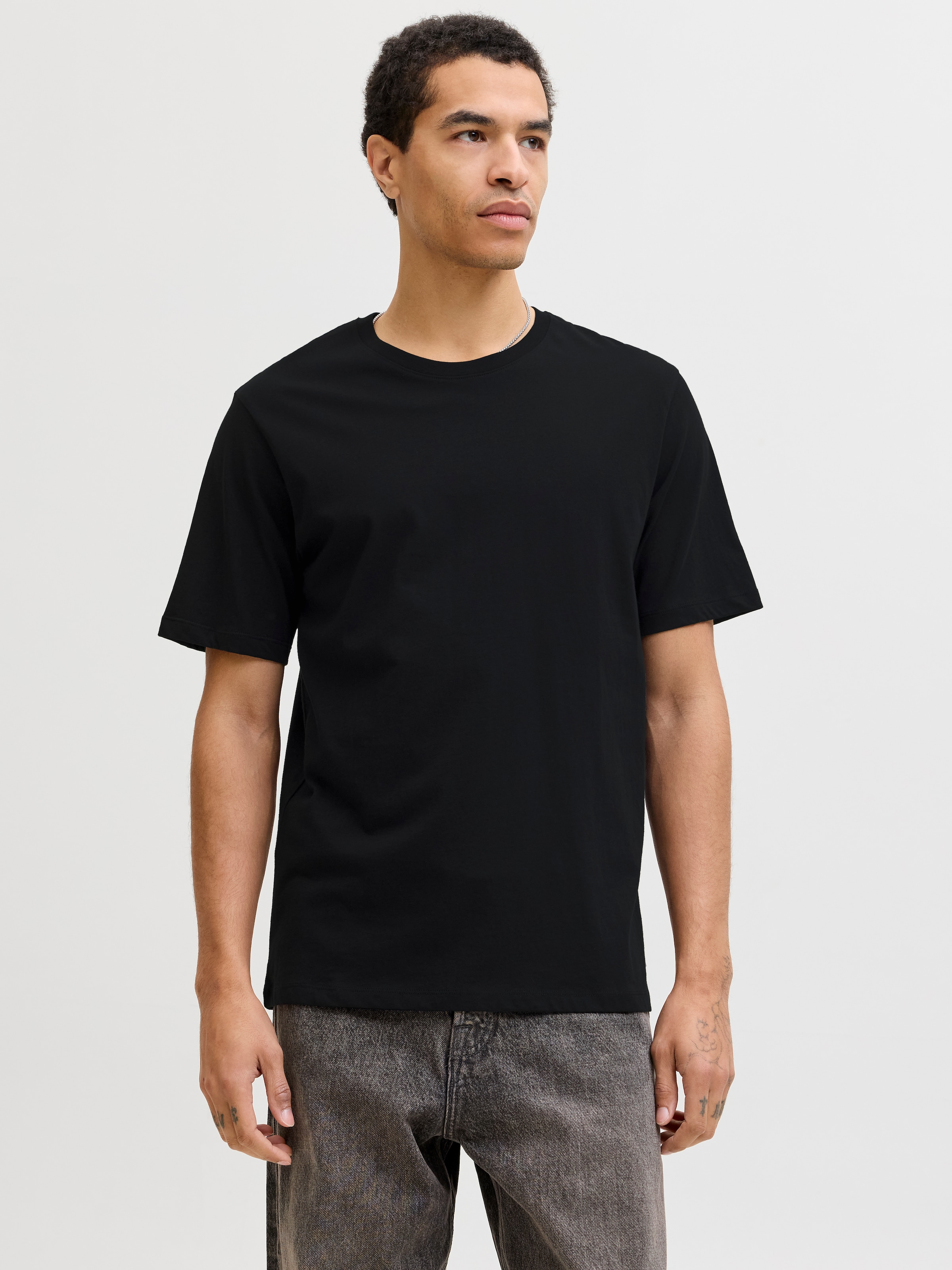 Jack & Jones Rundhalsshirt "JJEORGANIC BASIC TEE SS O-NECK NOOS" günstig online kaufen