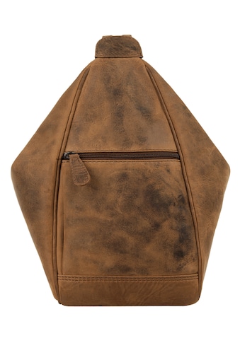 Bagan Cityrucksack echt Leder