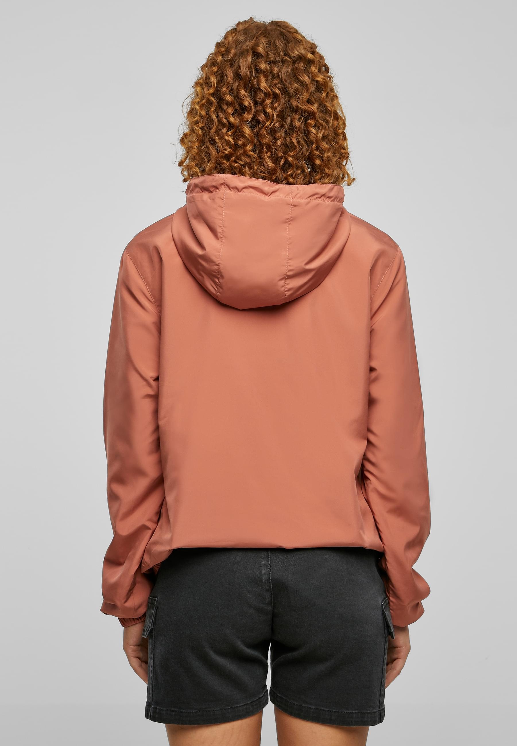 URBAN CLASSICS Allwetterjacke »Urban Classics Damen Ladies Basic Pull Over Jacket«, (1 St.), mit Kapuze