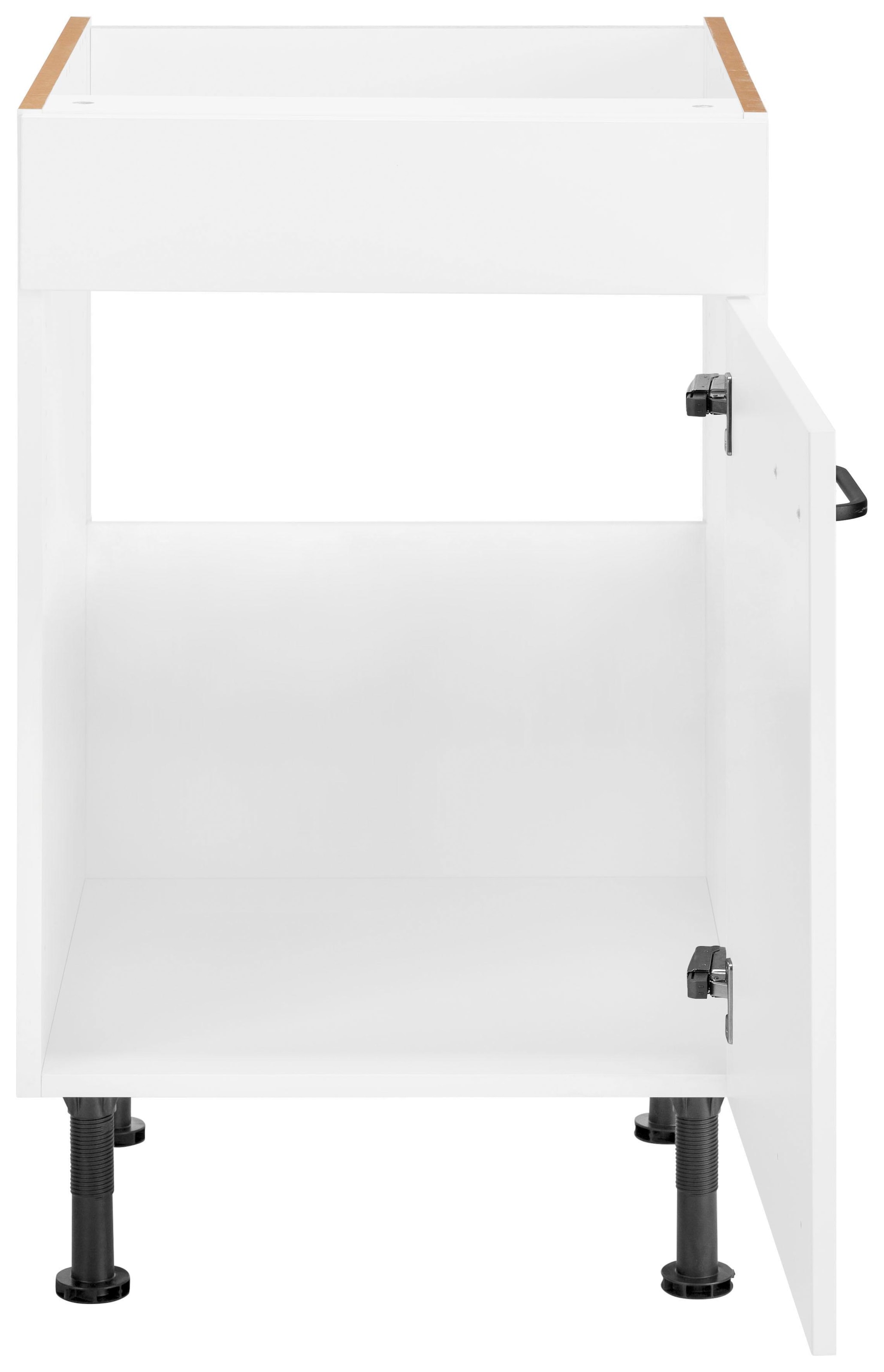 OPTIFIT Spülenschrank »Elga«, mit Soft-Close-Funktion, höhenverstellbaren Füßen, Breite 50 cm