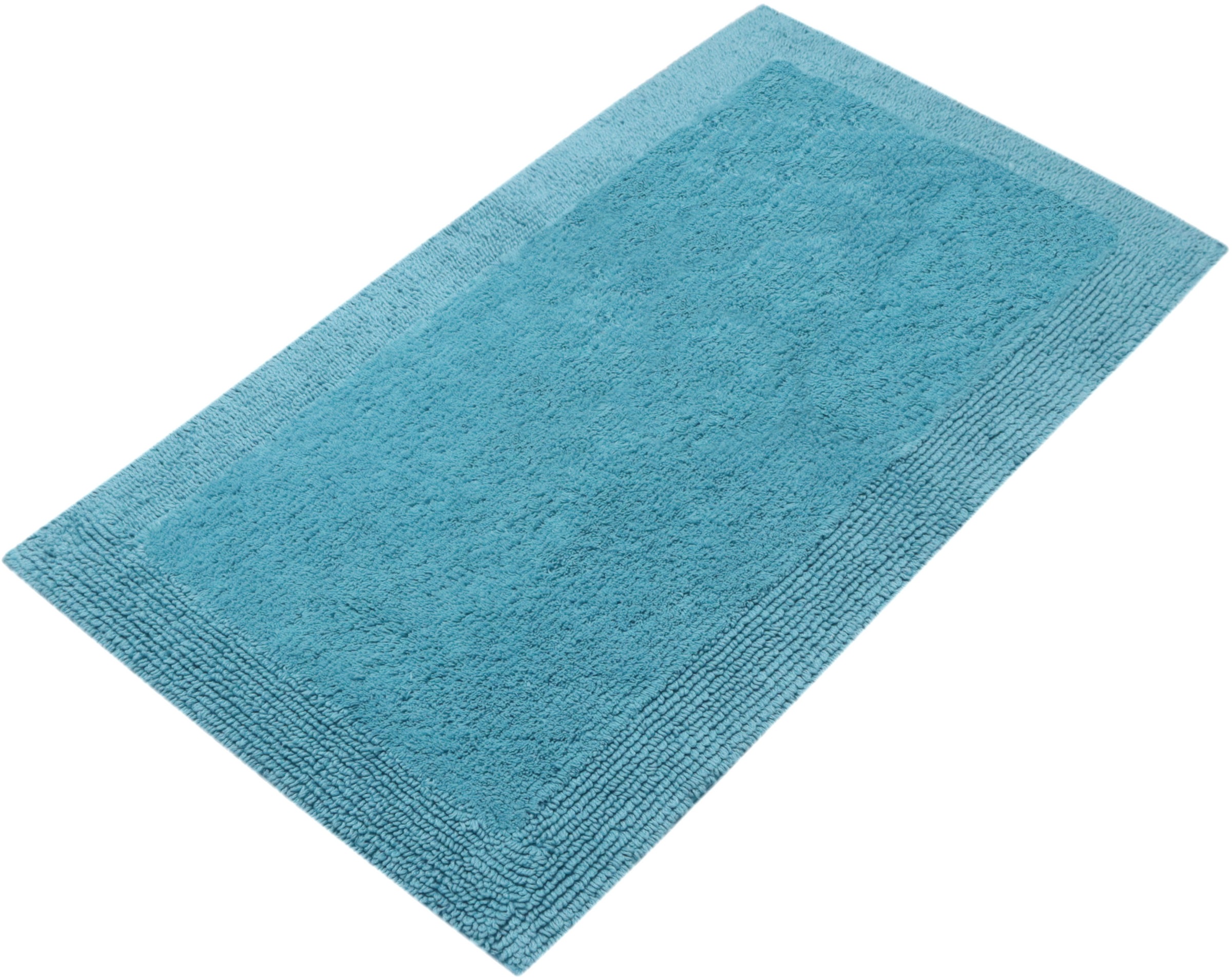 my home Badematte "Kapra, Badvorleger, Badezimmer Teppich" Höhe 14 mm beids günstig online kaufen