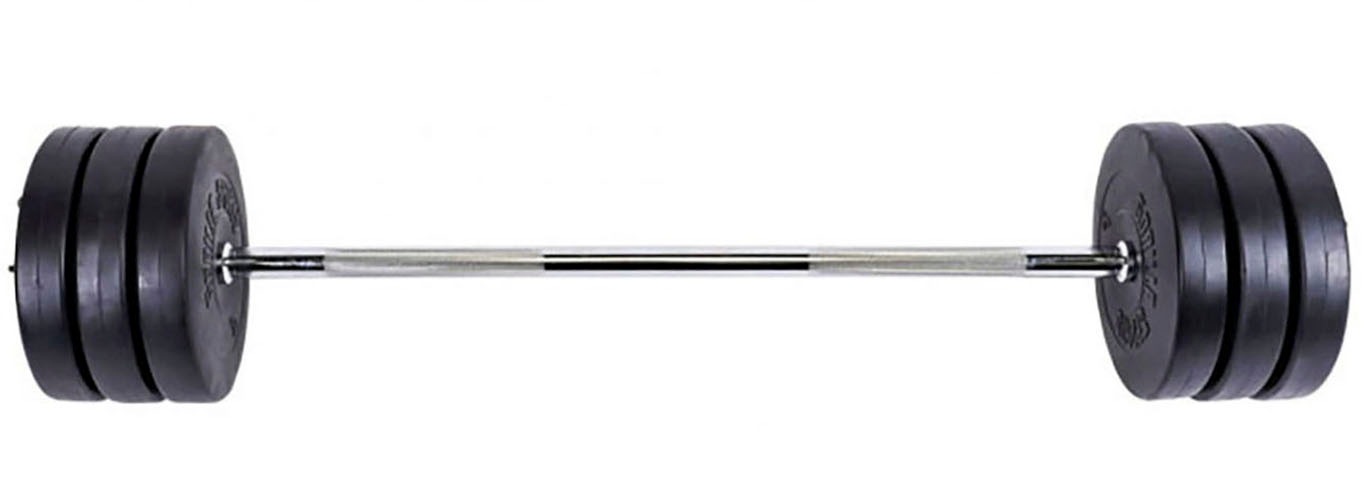  Hantel-set "langhantel Set", (set, Hantelstange Und Hantelscheibe)