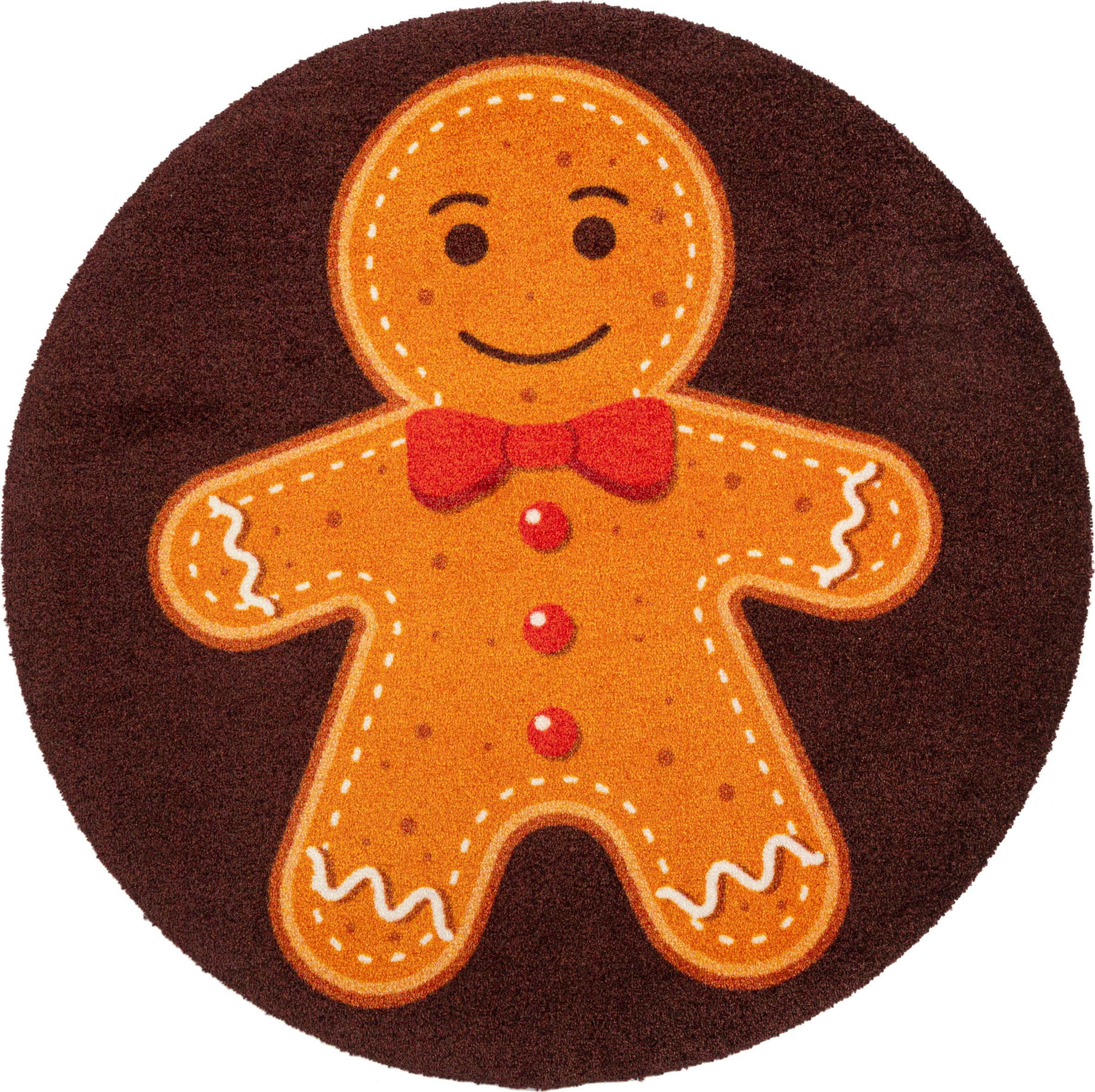 wash+dry by Kleen-Tex Teppich »Gingerbread Man«, rechteckig