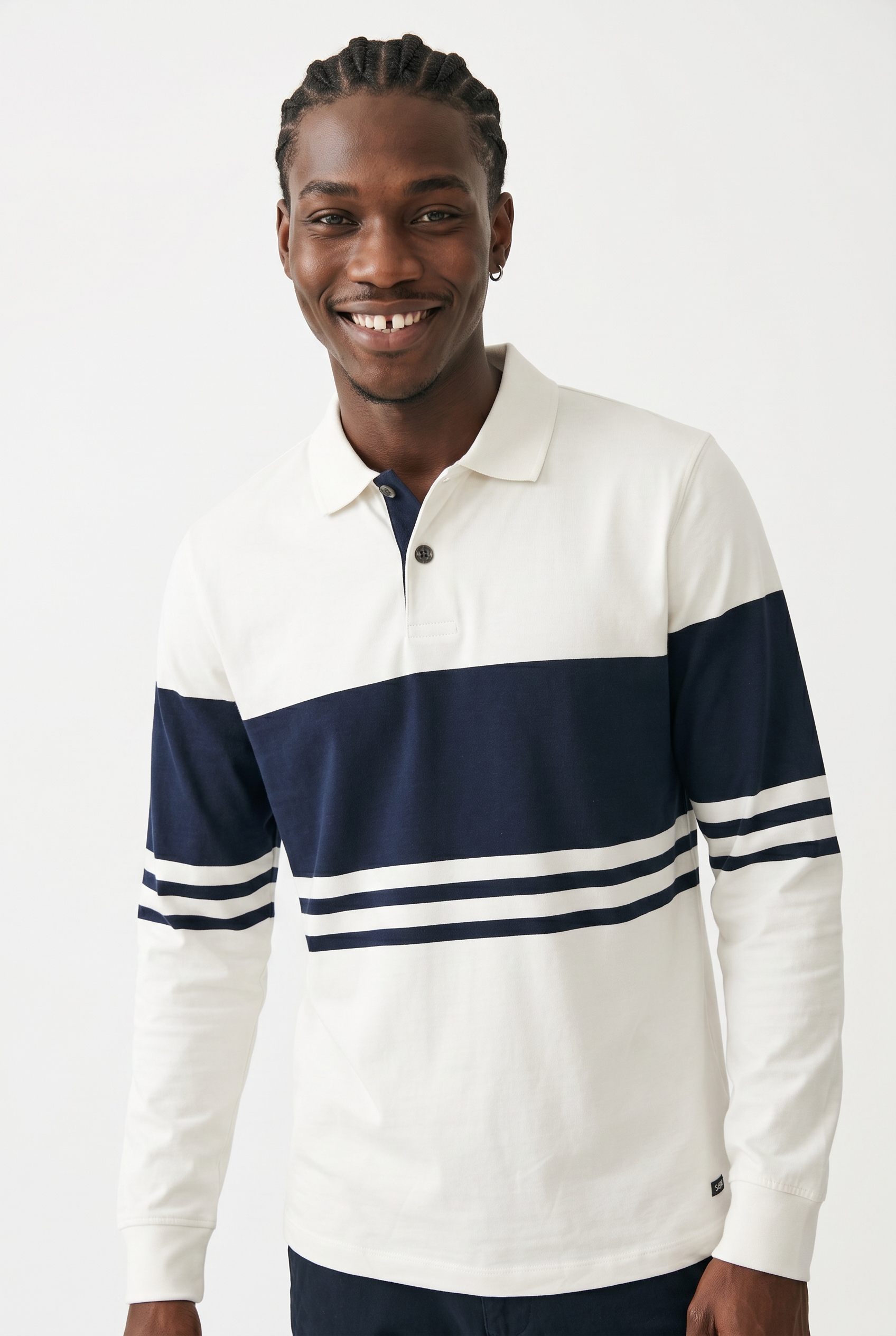 s.Oliver Sweatshirt, mit Polokragen, Regular Fit