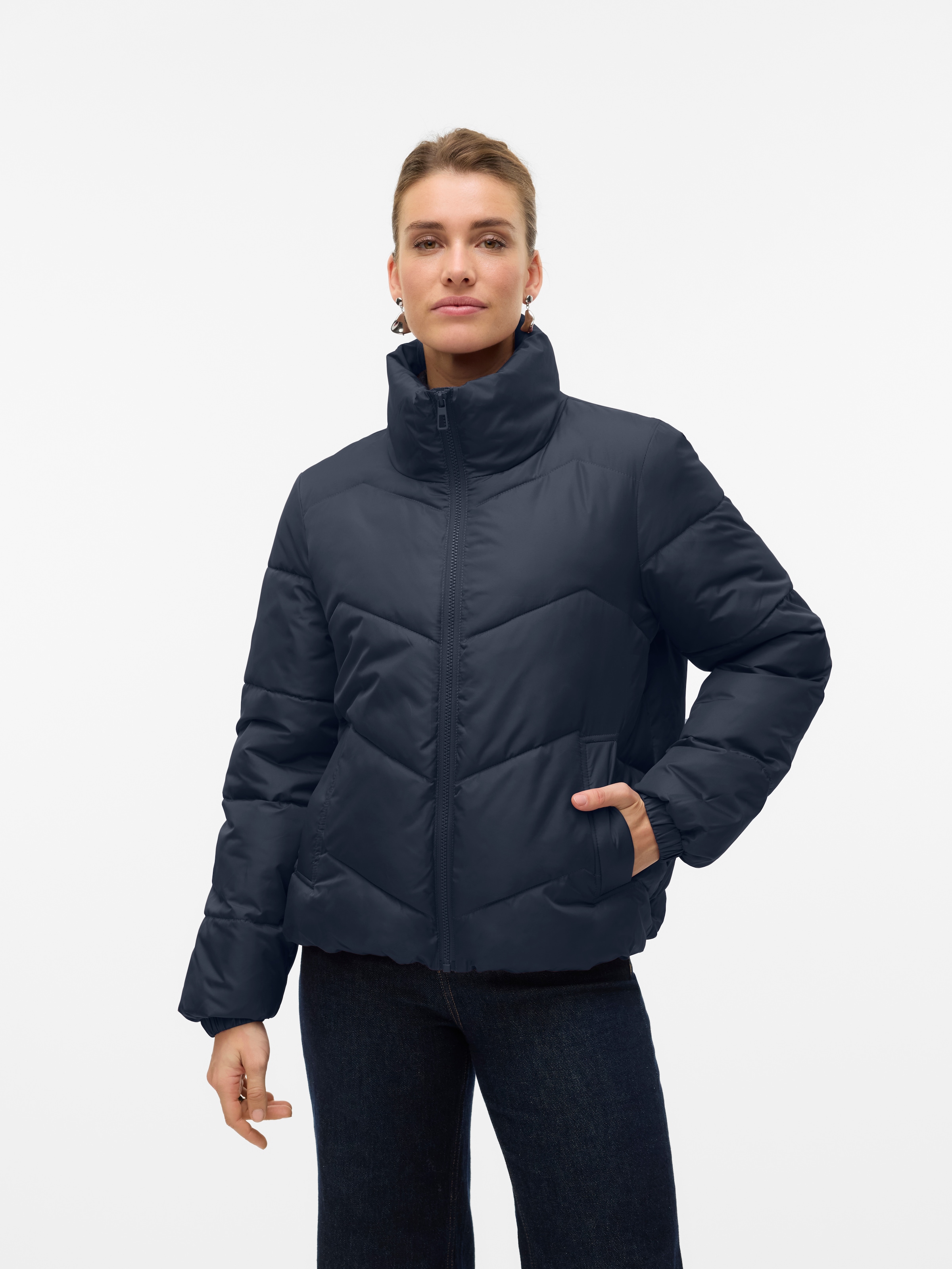 Vero Moda Steppjacke "VMLIGARIO SHORT JACKET BOO" ohne Kapuze günstig online kaufen
