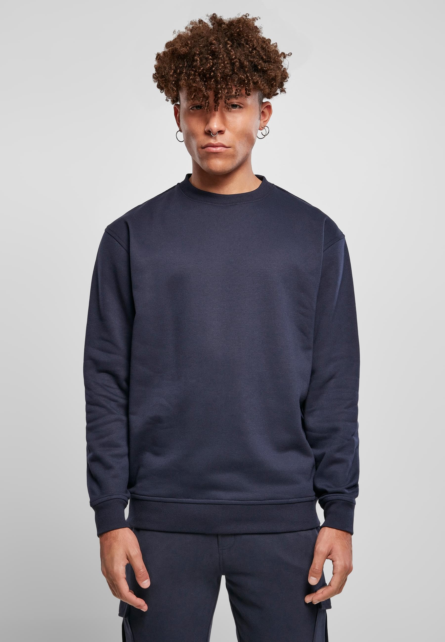 URBAN CLASSICS Rundhalspullover »Urban Classics Herren Crewneck Sweatshirt«, (1 tlg.)