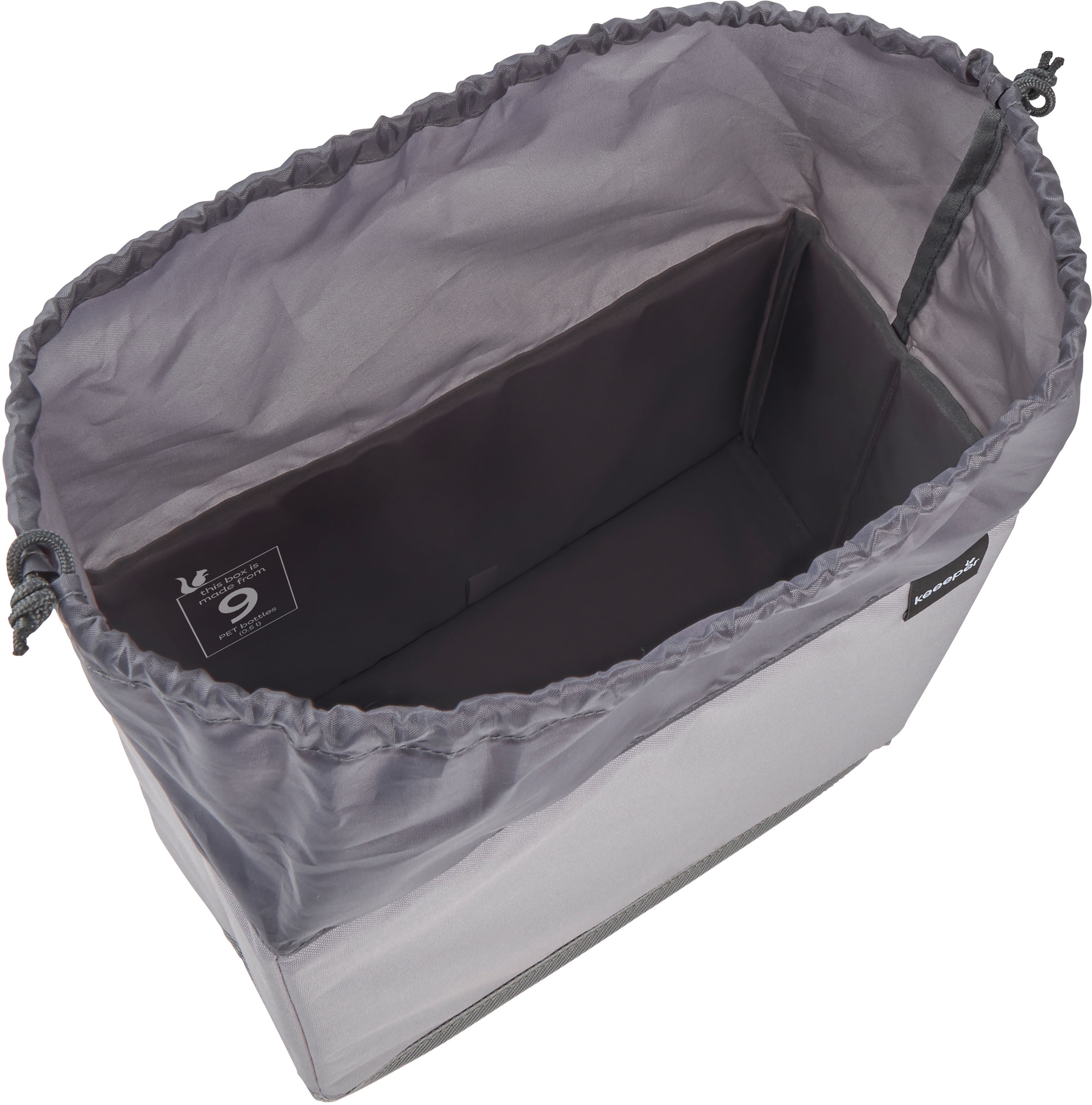 keeeper Klappbox »Profi-Klappbox ben 45l und faltbare Obst- und Gemüsebox neo 13l« Soft-Touch-Griffe, zusammenklappbar