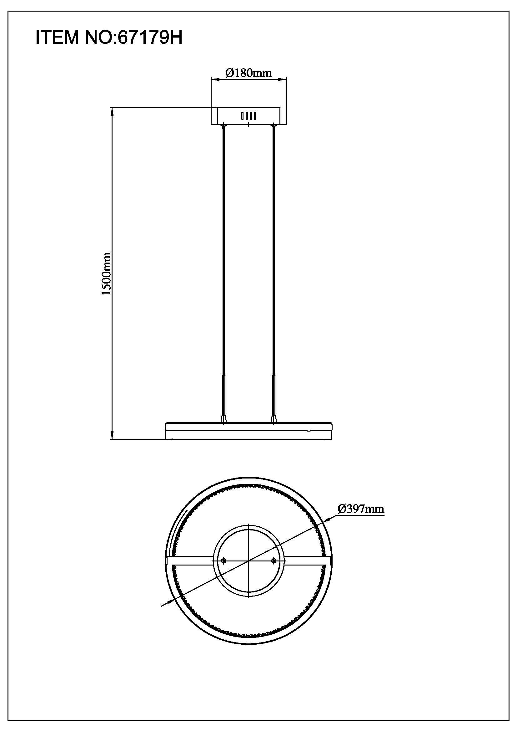GLOBO LIGHTING Hängeleuchte »DELLA« LED-Modul 1 Stk. warmweiß - kaltweiß Hängelampe Esszimmer-Leuchte Esstischleuchte Wohnzimmer