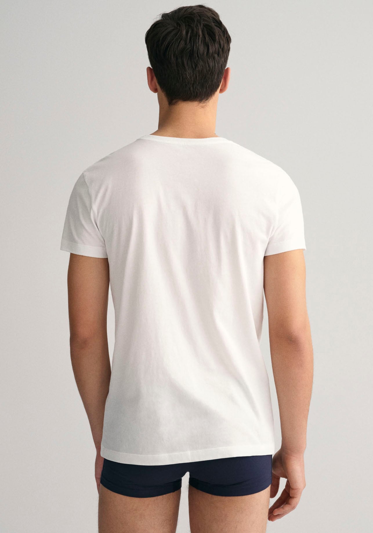 Gant T-Shirt »C-NECK T-SHIRT 2-PACK«, (2 tlg.), aus besonders weichem Material
