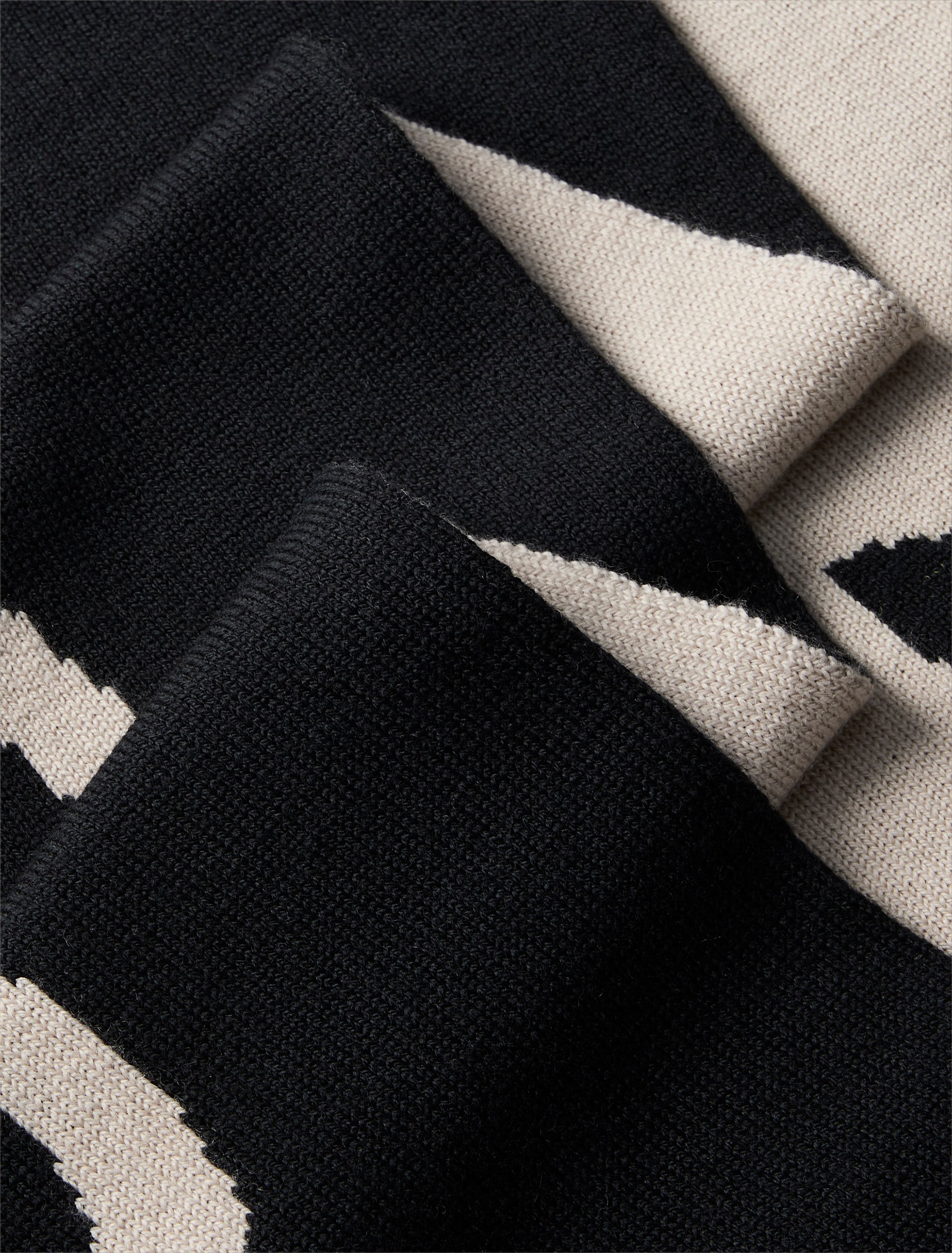 Calvin Klein Modetuch »BOLD LOGO 2-TONE WOOL HW SCARF«, Perfekt für den Alltag