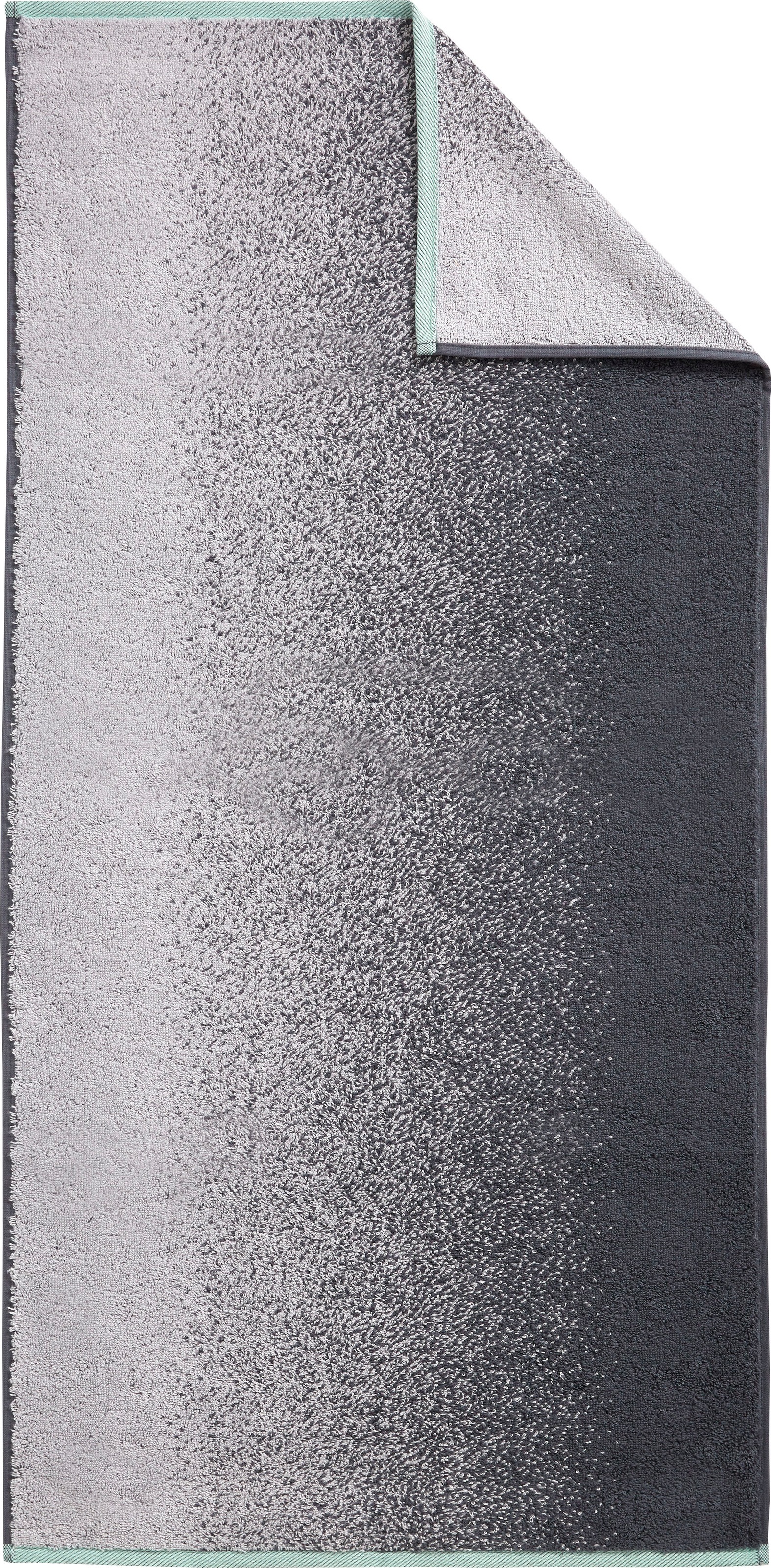 Dyckhoff Handtuch Set "Cool Mint Gradient" Set 3 Stk. Walkfrottier mit Farb günstig online kaufen