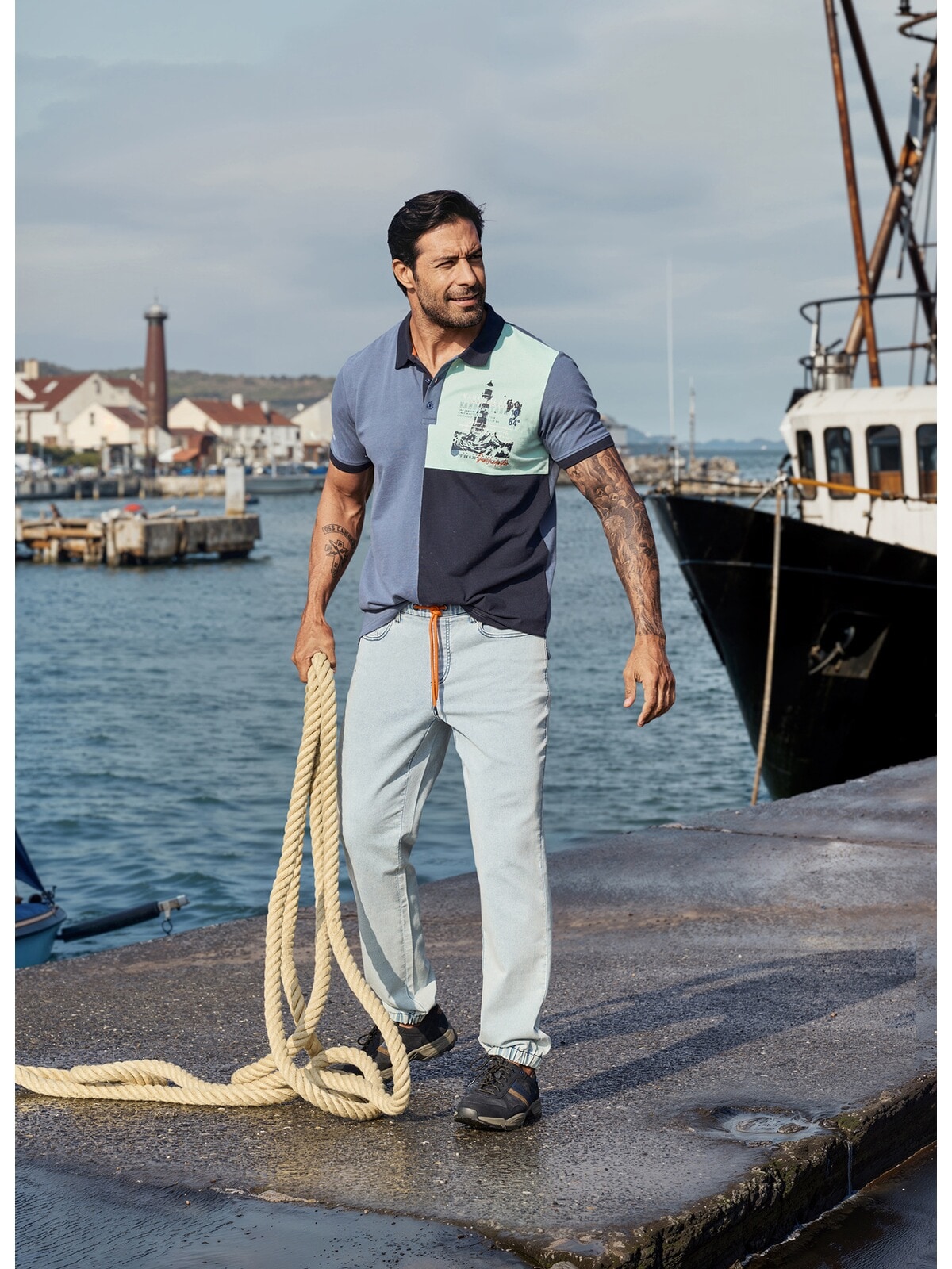 Jan Vanderstorm Poloshirt »Poloshirt LARSDAL«