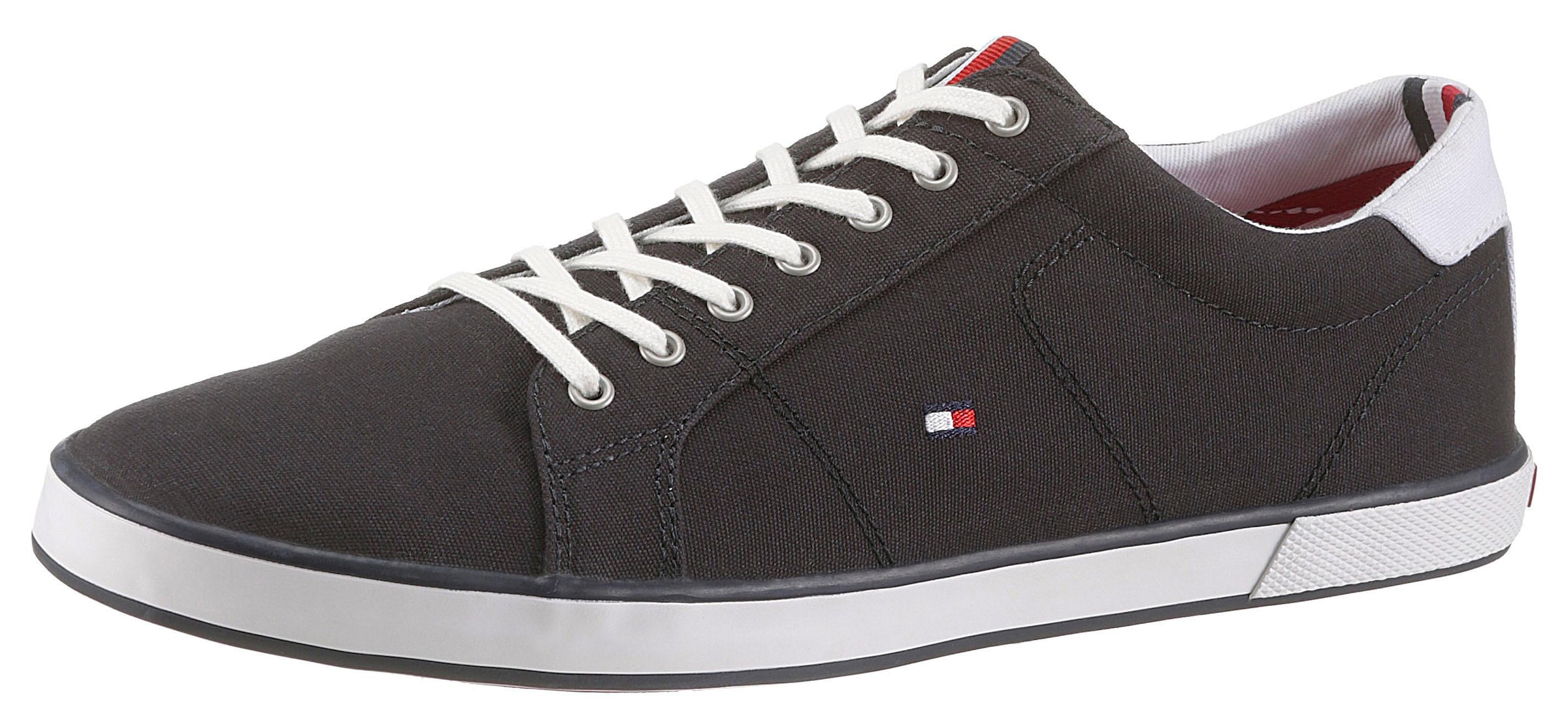 Tommy Hilfiger Sneaker »H2285ARLOW 1D«, mit seitlichem Logoflag, Freizeitschuh, Halbschuh, Schnürschuh