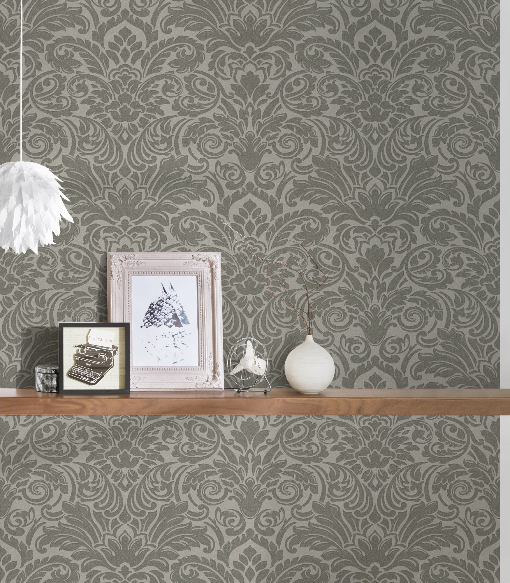 Architects Paper Vliestapete »Luxury wallpaper«, Barock-ornamental-gemustert, Ornament Tapete Barock Tapeten Wohnzimmer Schlafzimmer Küche modern